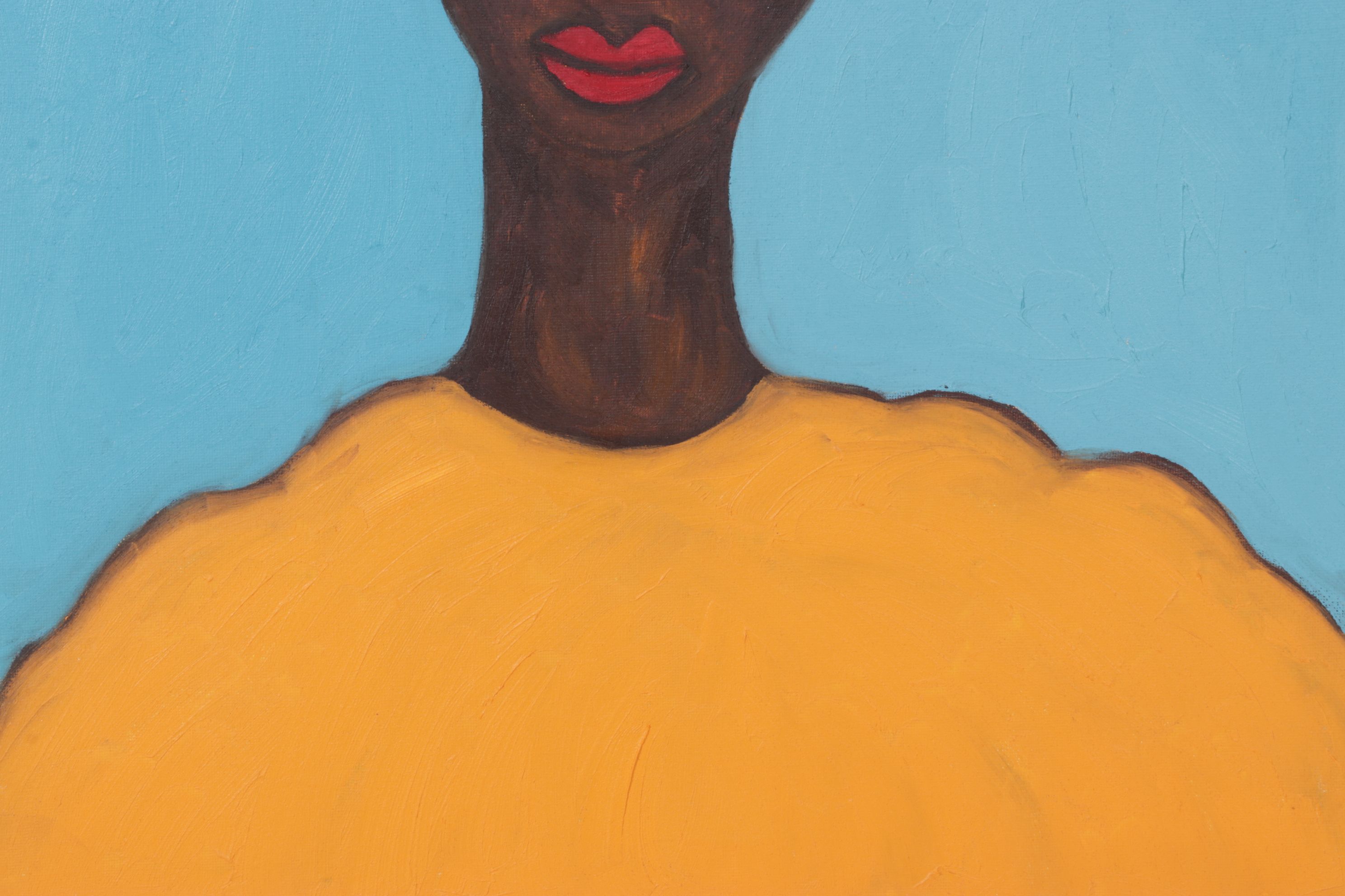 Oluwakemi Omowaire Oil Portrait Painting of a Woman, 2025