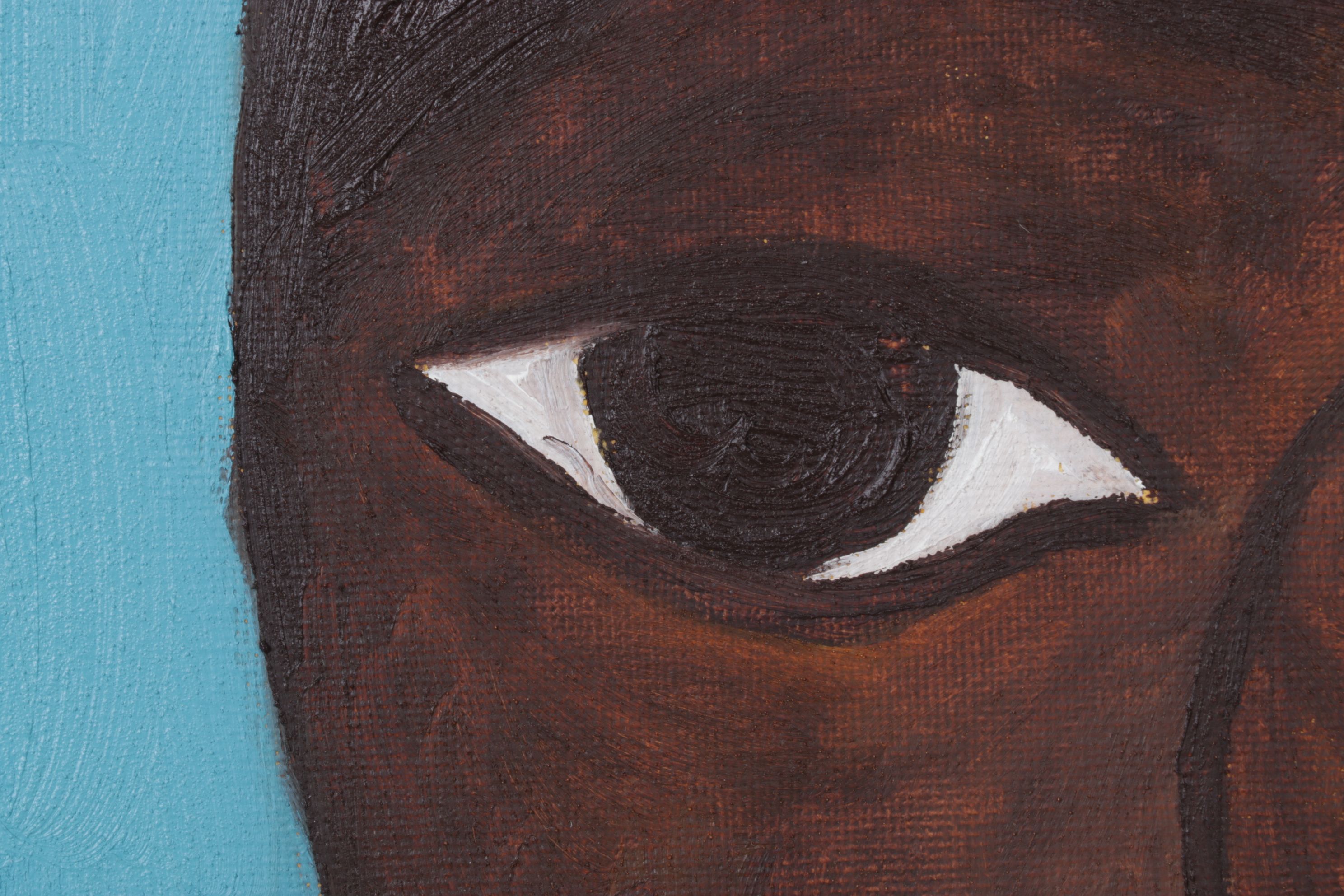 Oluwakemi Omowaire Oil Portrait Painting of a Woman, 2025