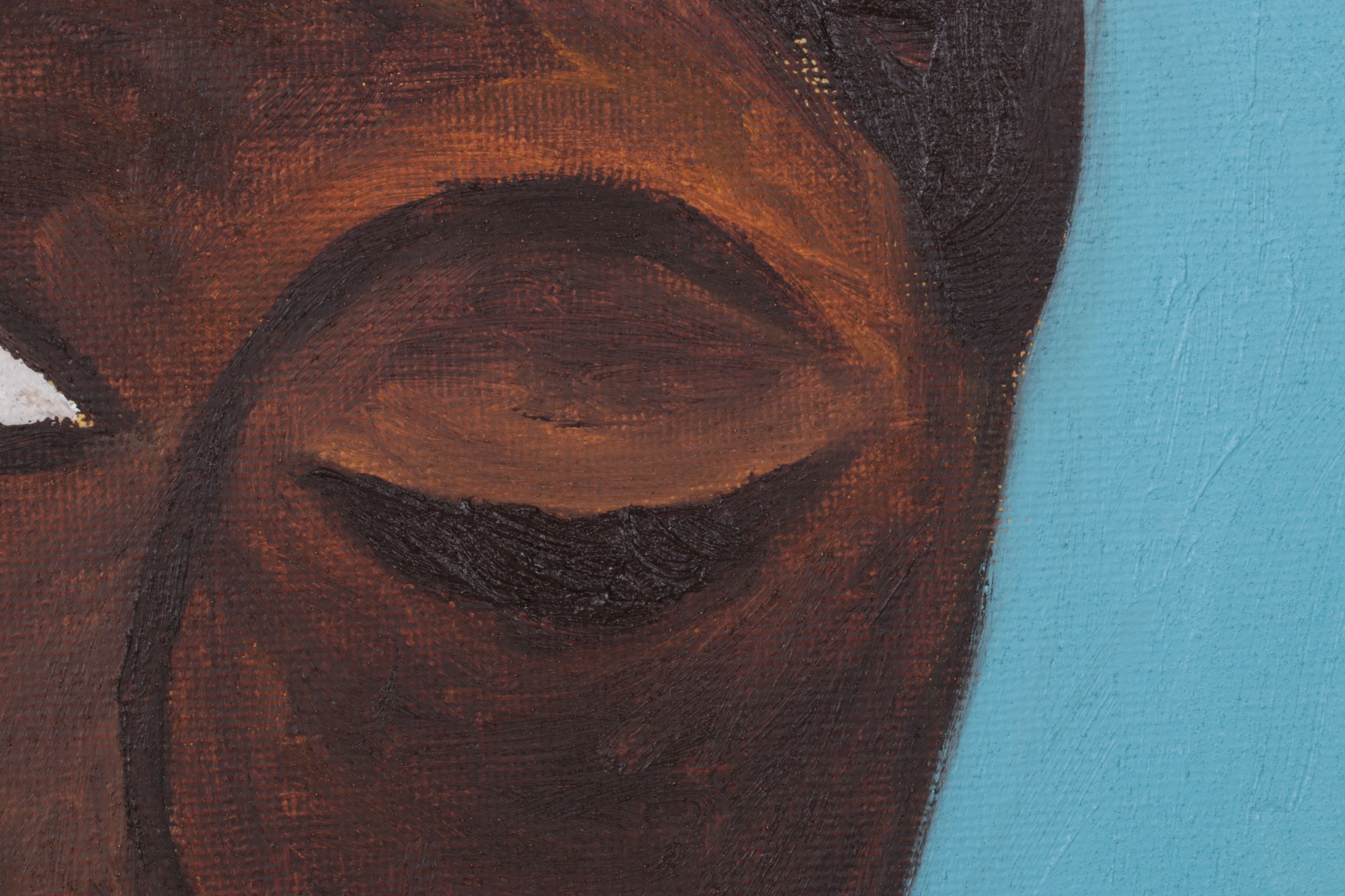 Oluwakemi Omowaire Oil Portrait Painting of a Woman, 2025