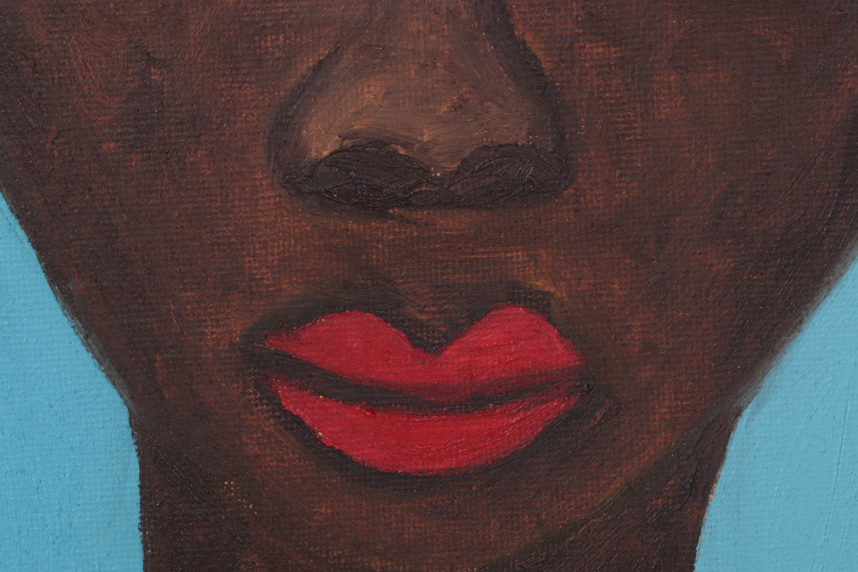 Oluwakemi Omowaire Oil Portrait Painting of a Woman, 2025