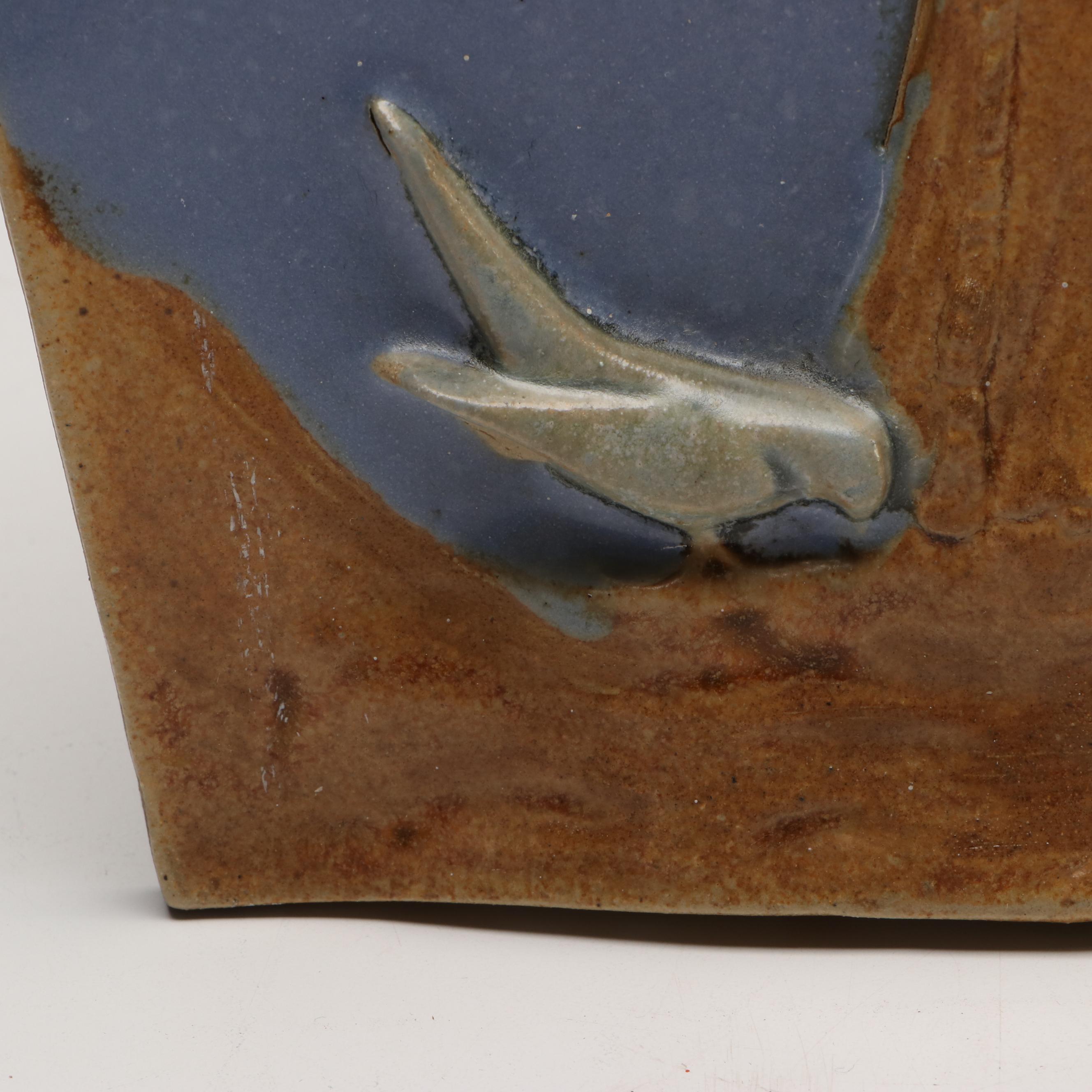 Attr. Rookwood Pottery Saint Francis of Assisi Ceramic Plaque