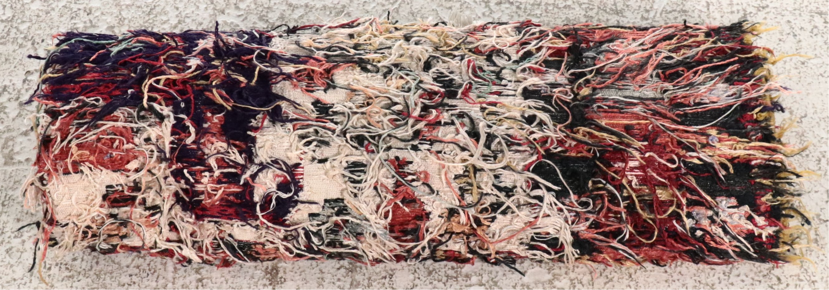 4'3 x 6'3 Hand-Knotted Caucasian Lenkoran Style Soumak Weave Area Rug