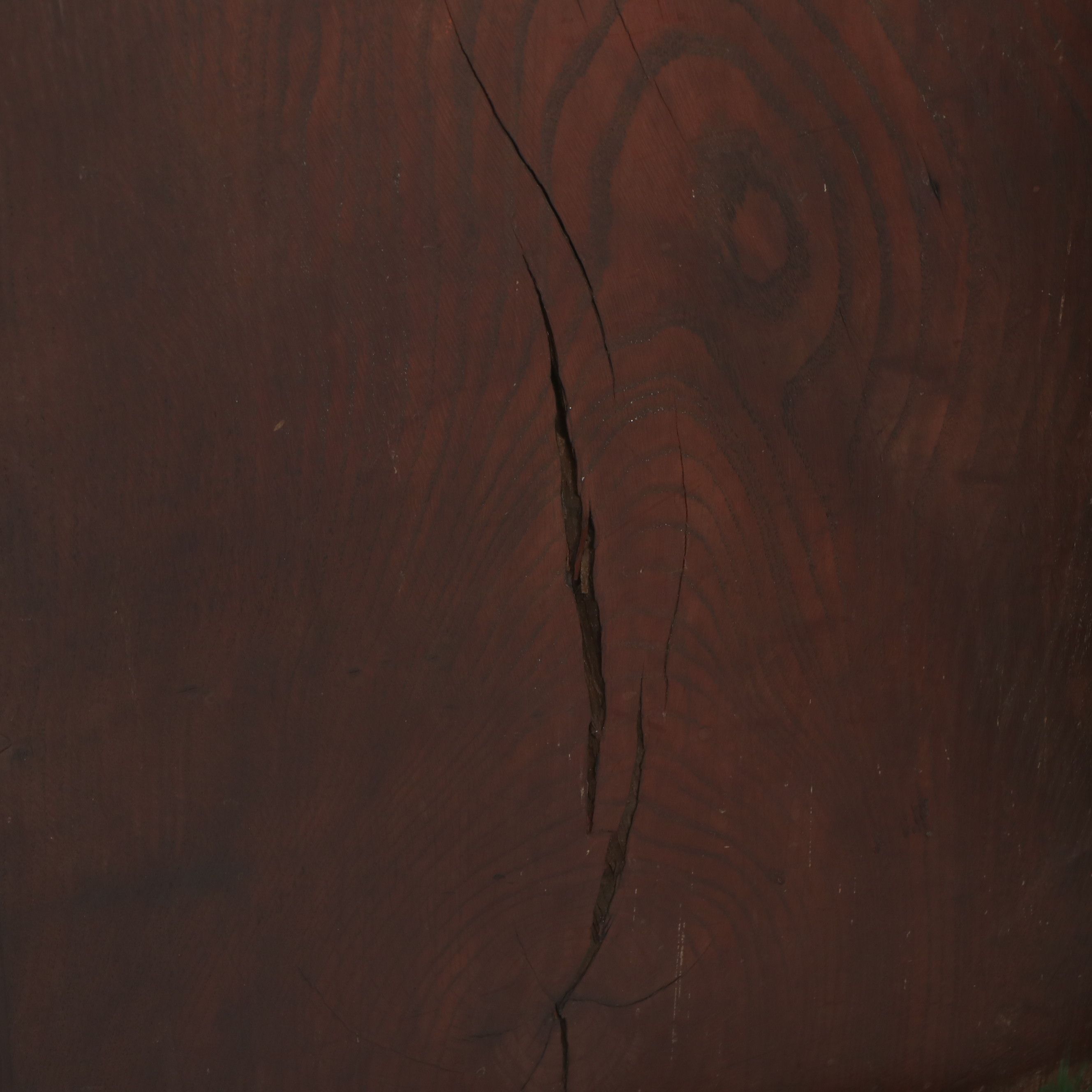 Antique Welsh Style Oak Linen Press