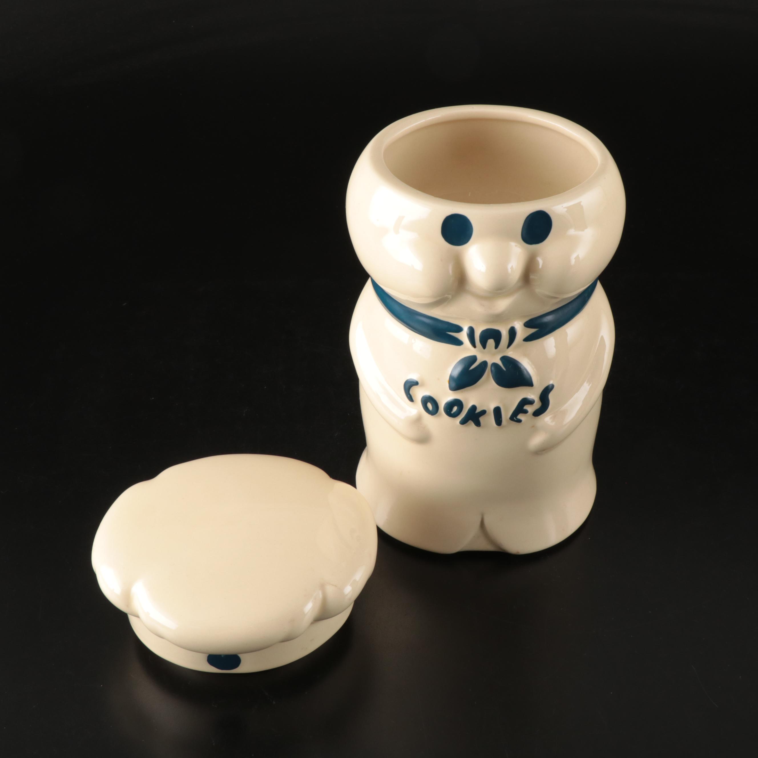 The Pillsbury Company "Poppin Fresh" Ceramic Cookie Jars