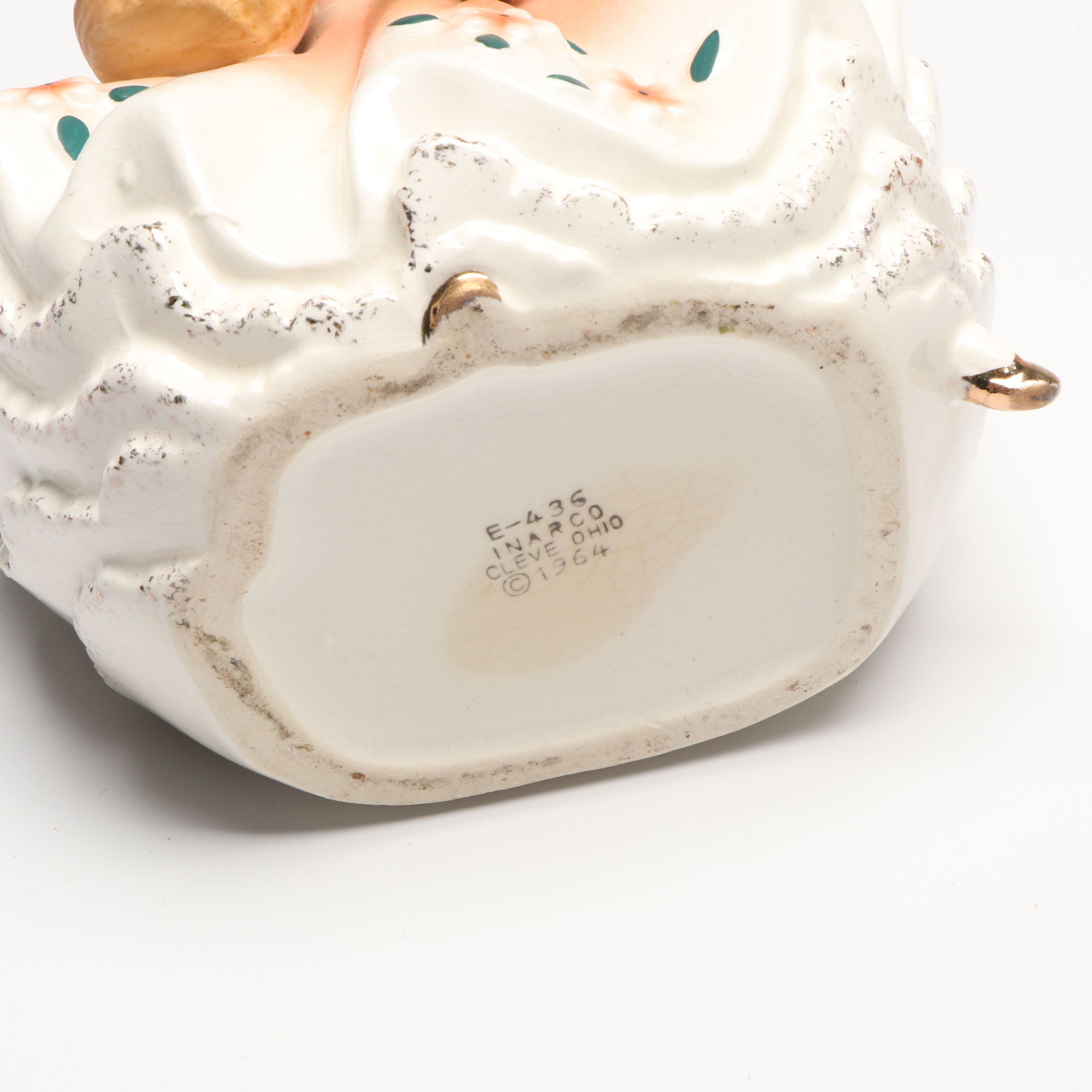 Lefton and Other Porcelain Lady Figurines and Figural Planters