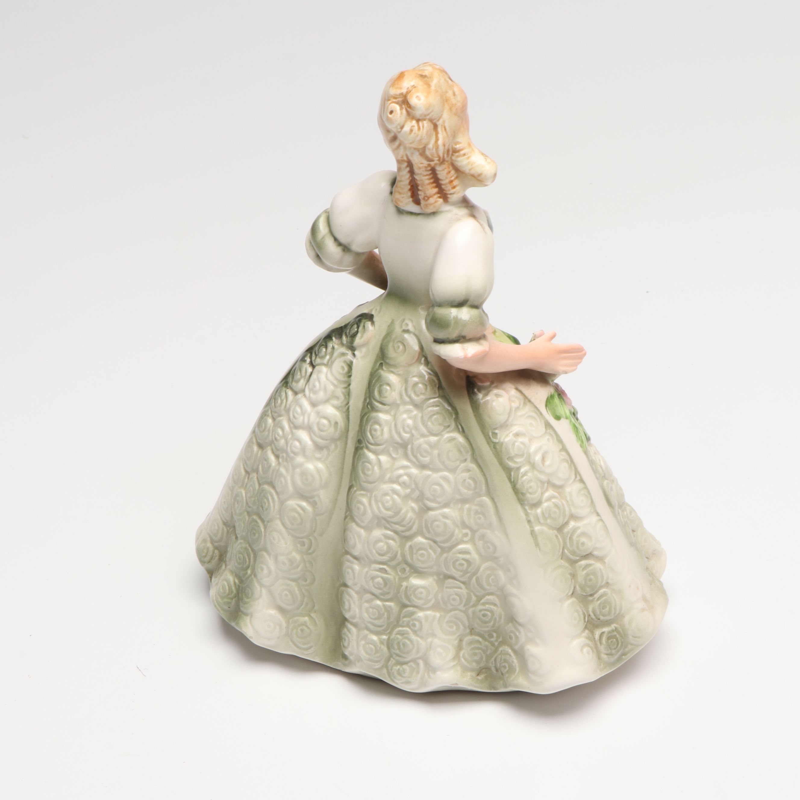 Lefton and Other Porcelain Lady Figurines and Figural Planters