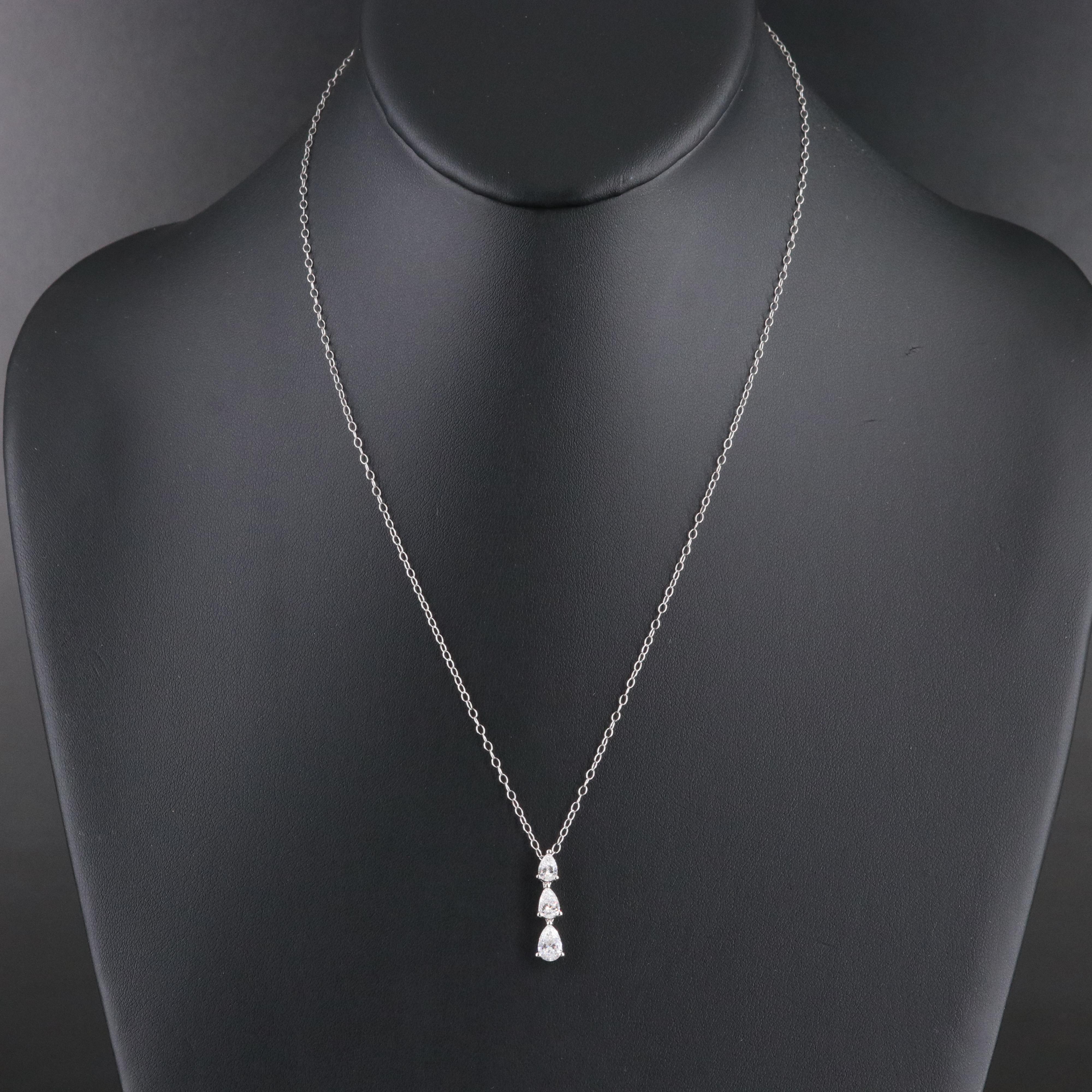 14K 1.00 CTW Lab Grown Diamond Necklace