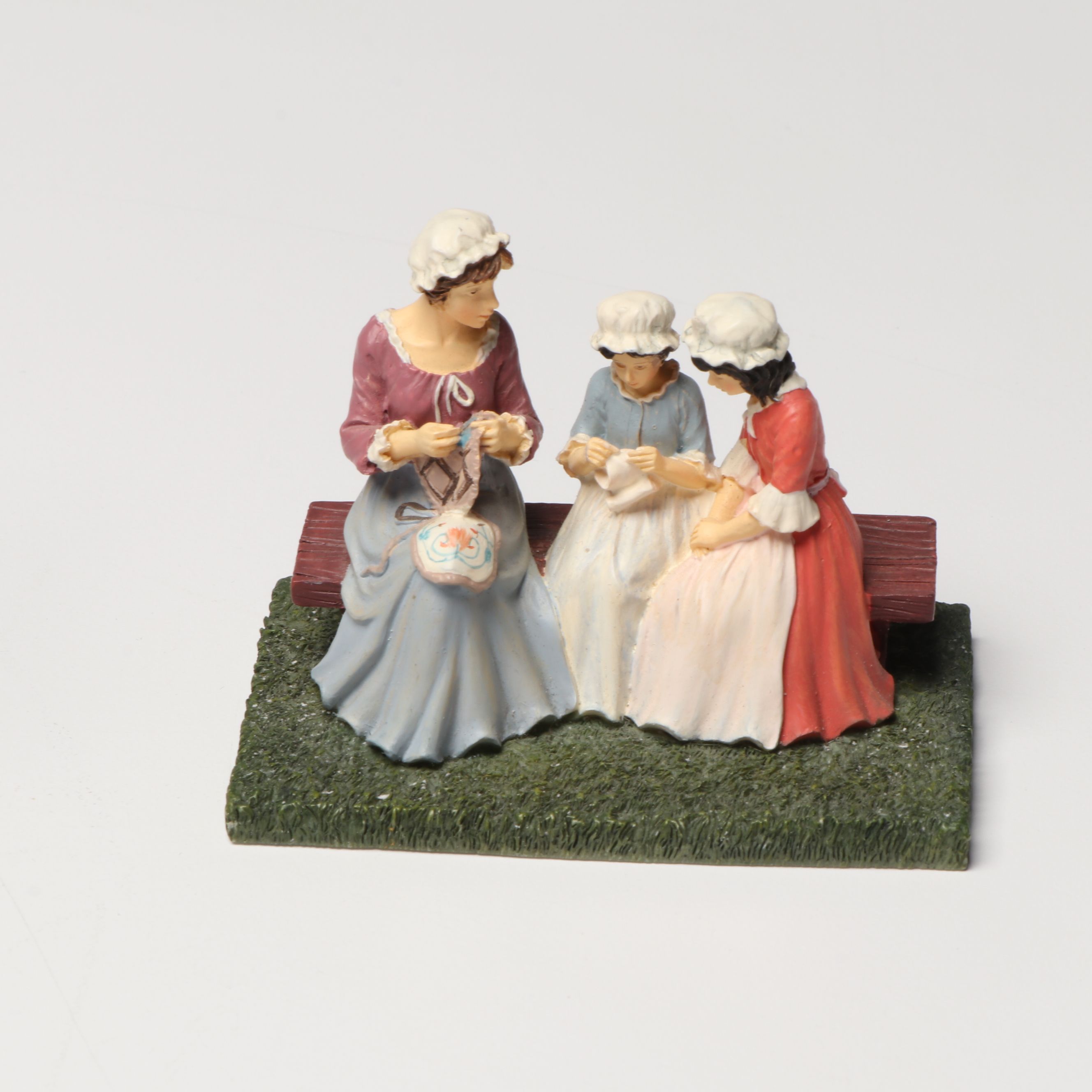 Lang & Wise "Williamsburg" Historic Village Resin Figurines and Accessories