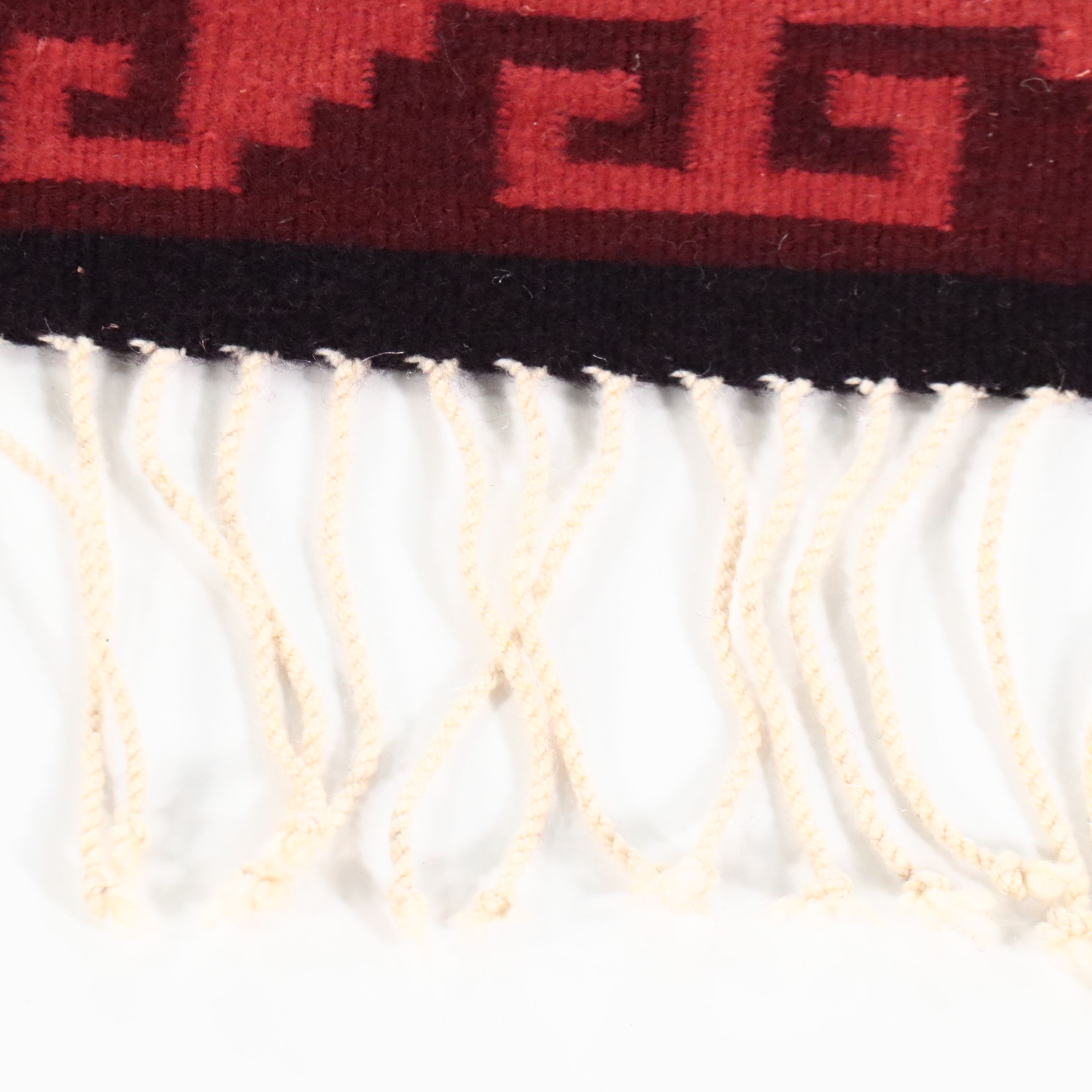 2'7 x 5'3 Handwoven Mexican Zapotec Accent Rug