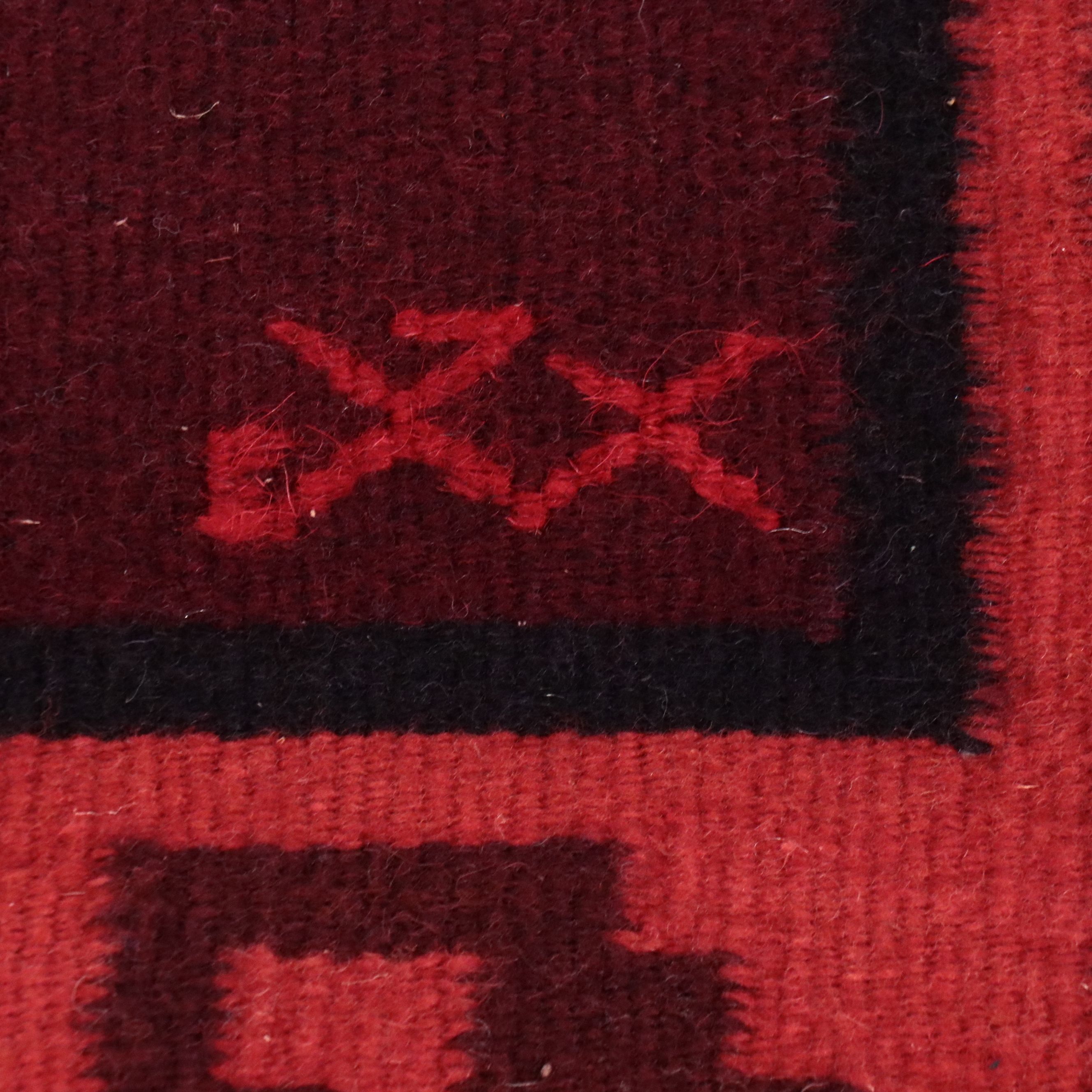 2'7 x 5'3 Handwoven Mexican Zapotec Accent Rug