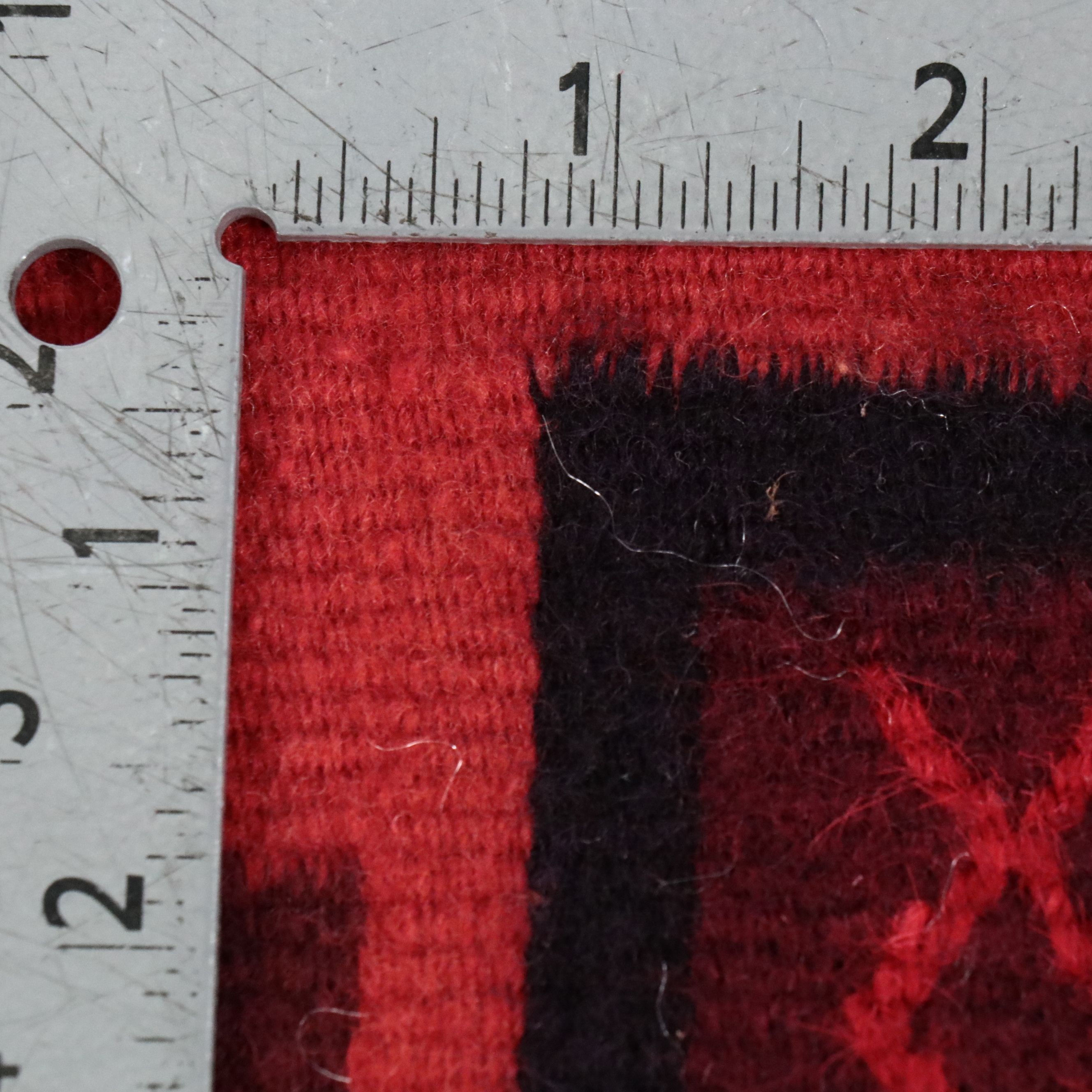 2'7 x 5'3 Handwoven Mexican Zapotec Accent Rug