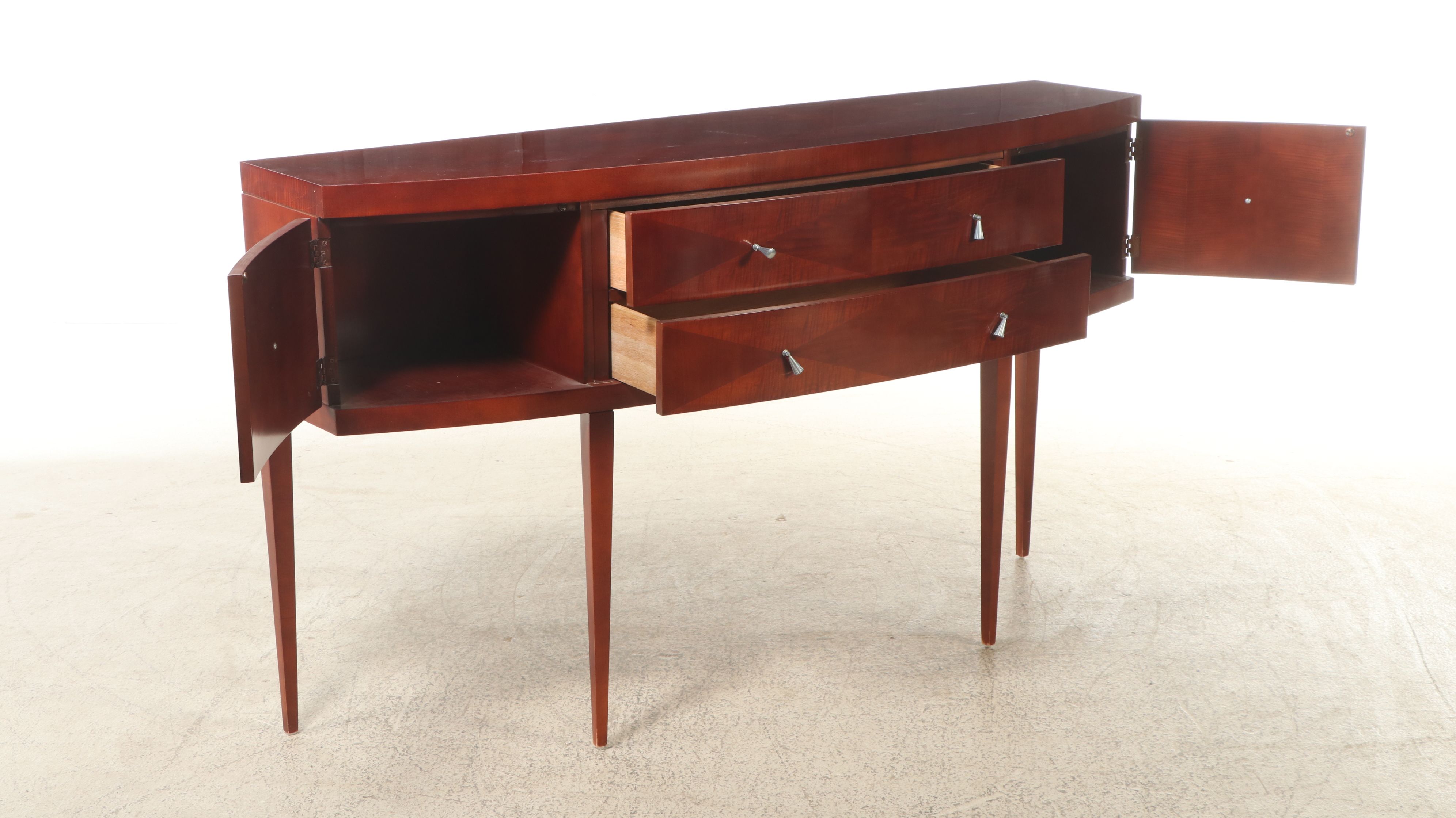 Michael Vanderbyl for Baker "Archetype Collection" Mahogany Credenza