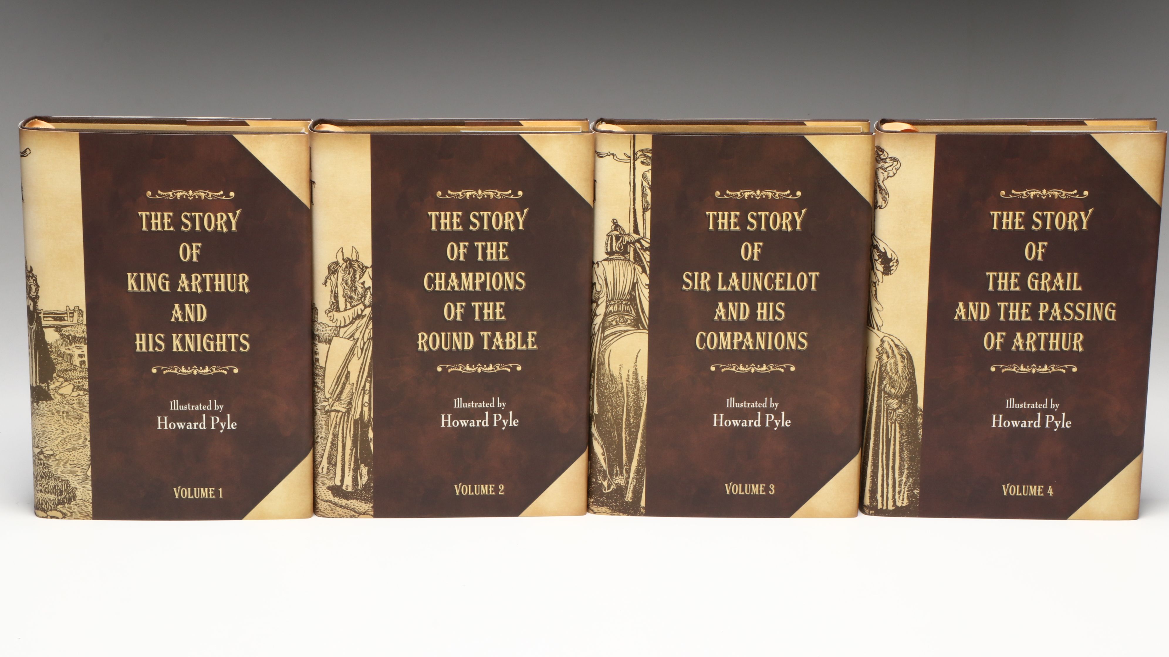 Easton Press Limited Edition "The Legends of King Arthur" Four-Volume Set, 2016
