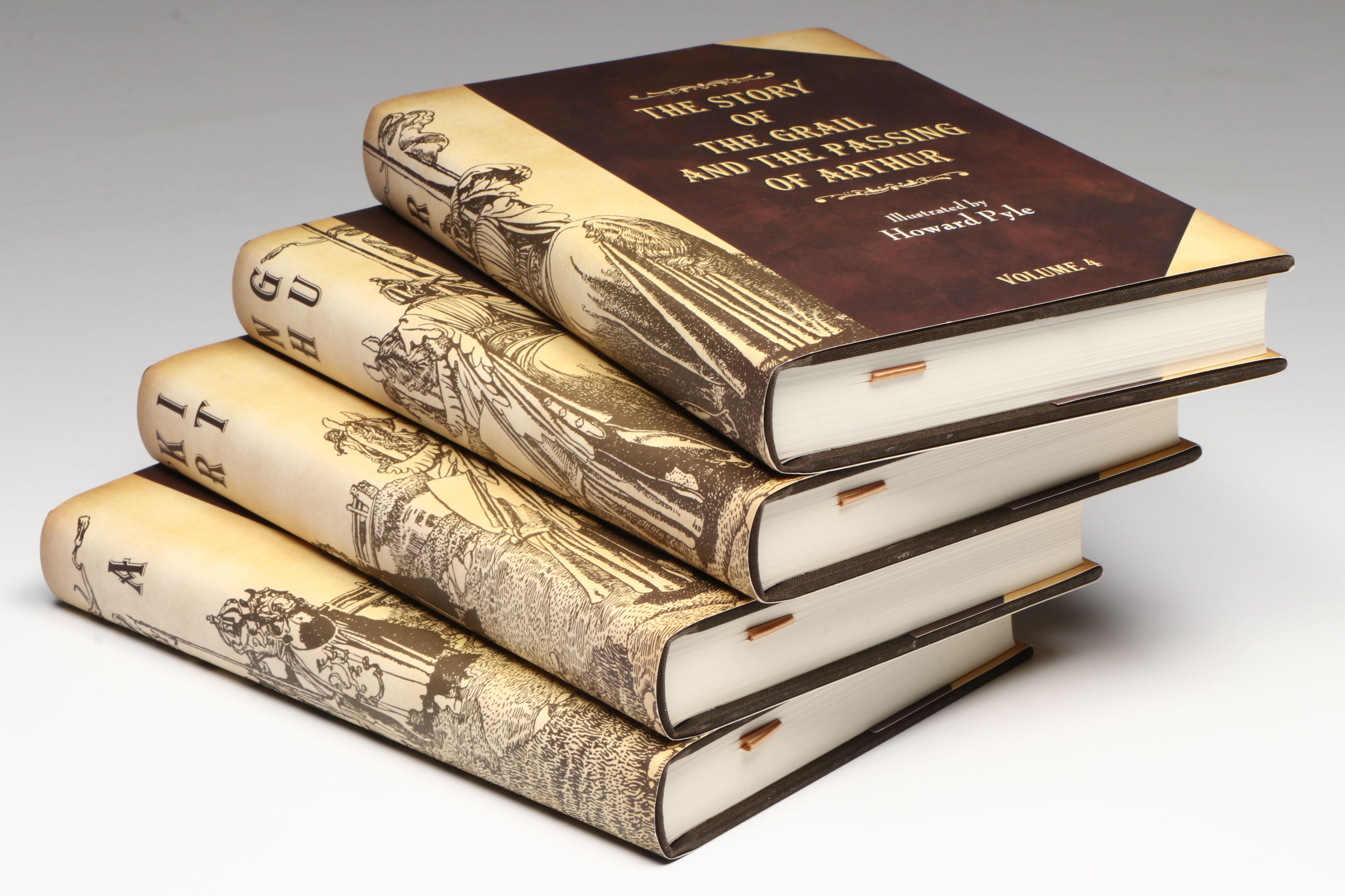 Easton Press Limited Edition "The Legends of King Arthur" Four-Volume Set, 2016