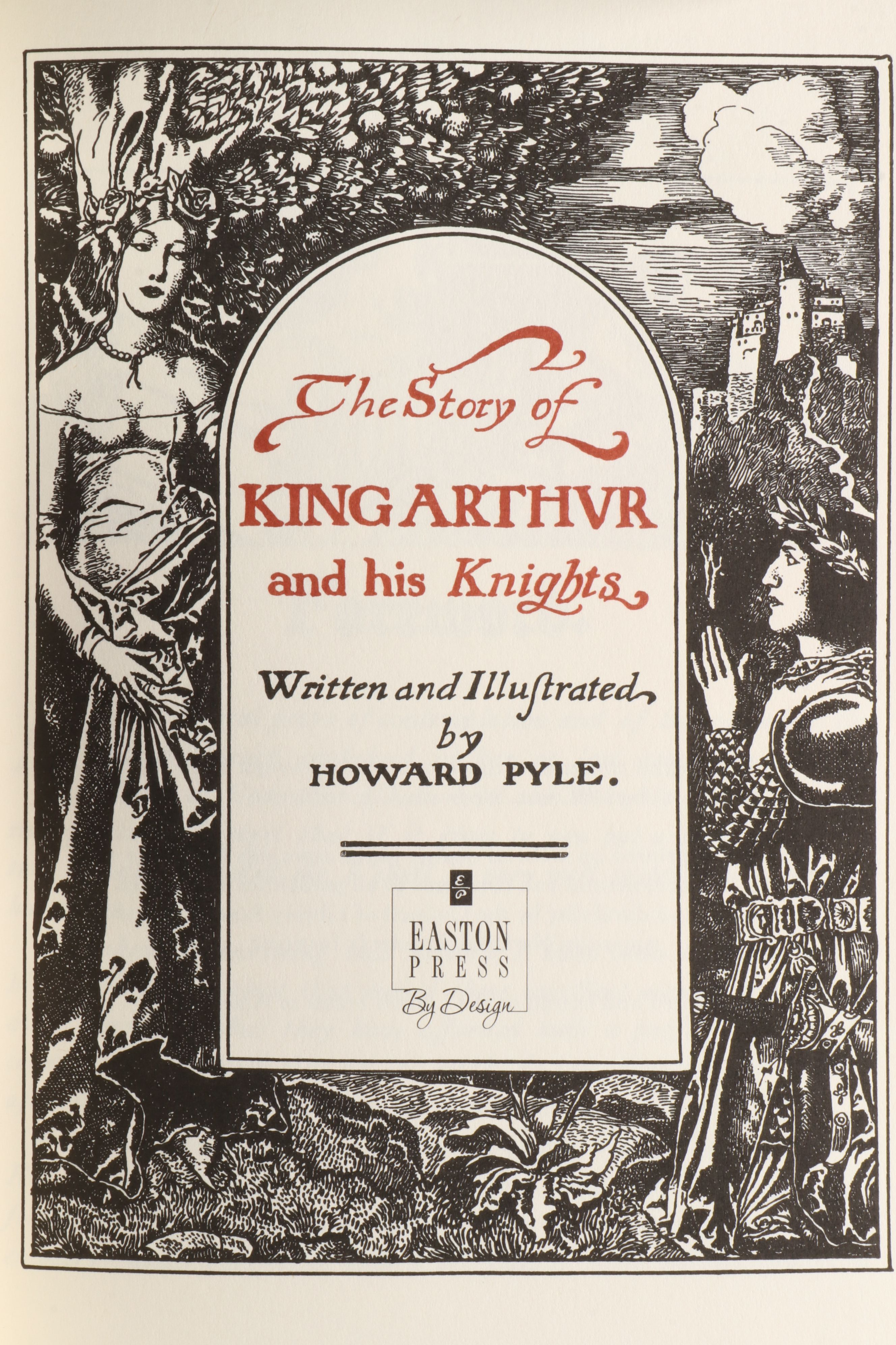 Easton Press Limited Edition "The Legends of King Arthur" Four-Volume Set, 2016