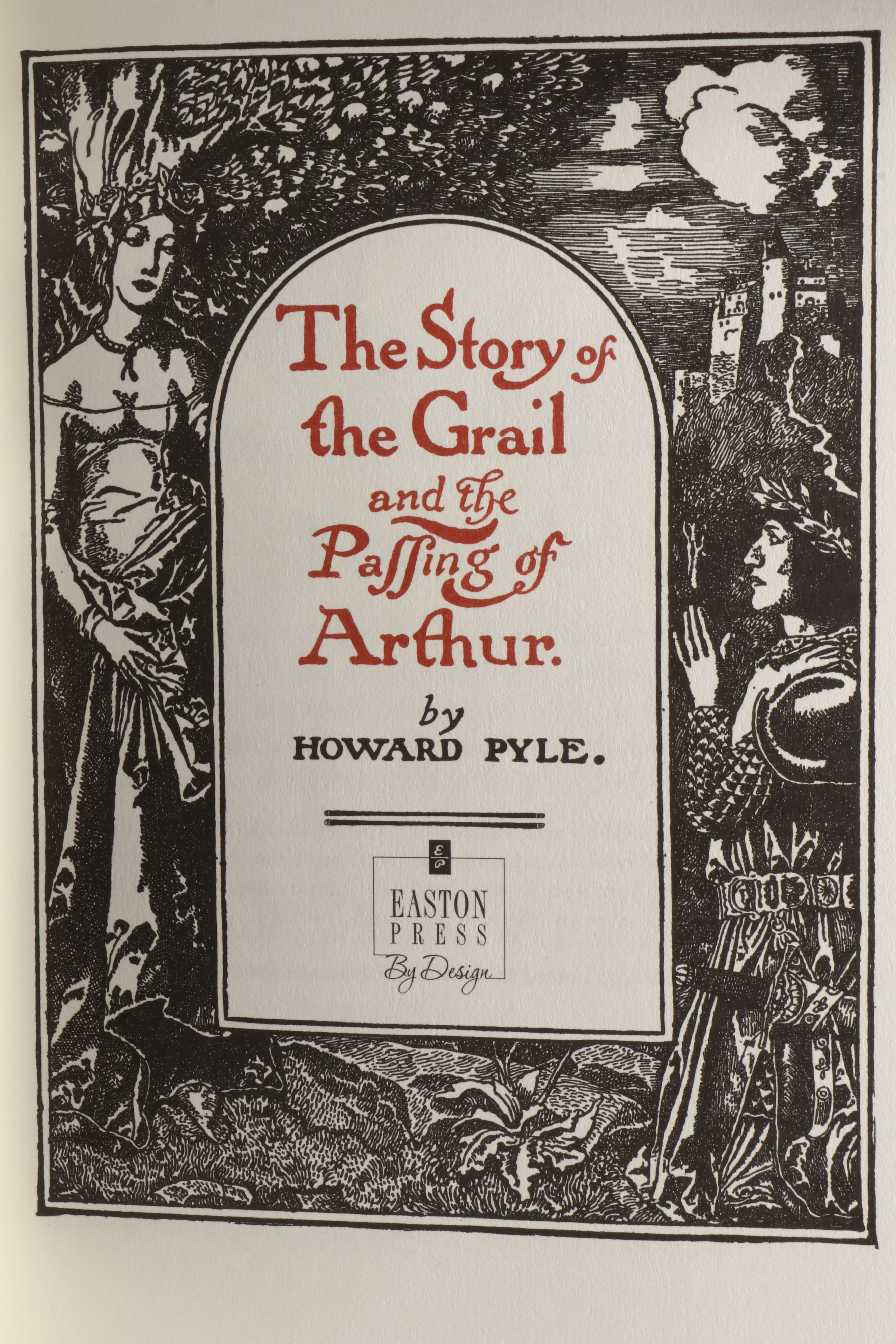 Easton Press Limited Edition "The Legends of King Arthur" Four-Volume Set, 2016