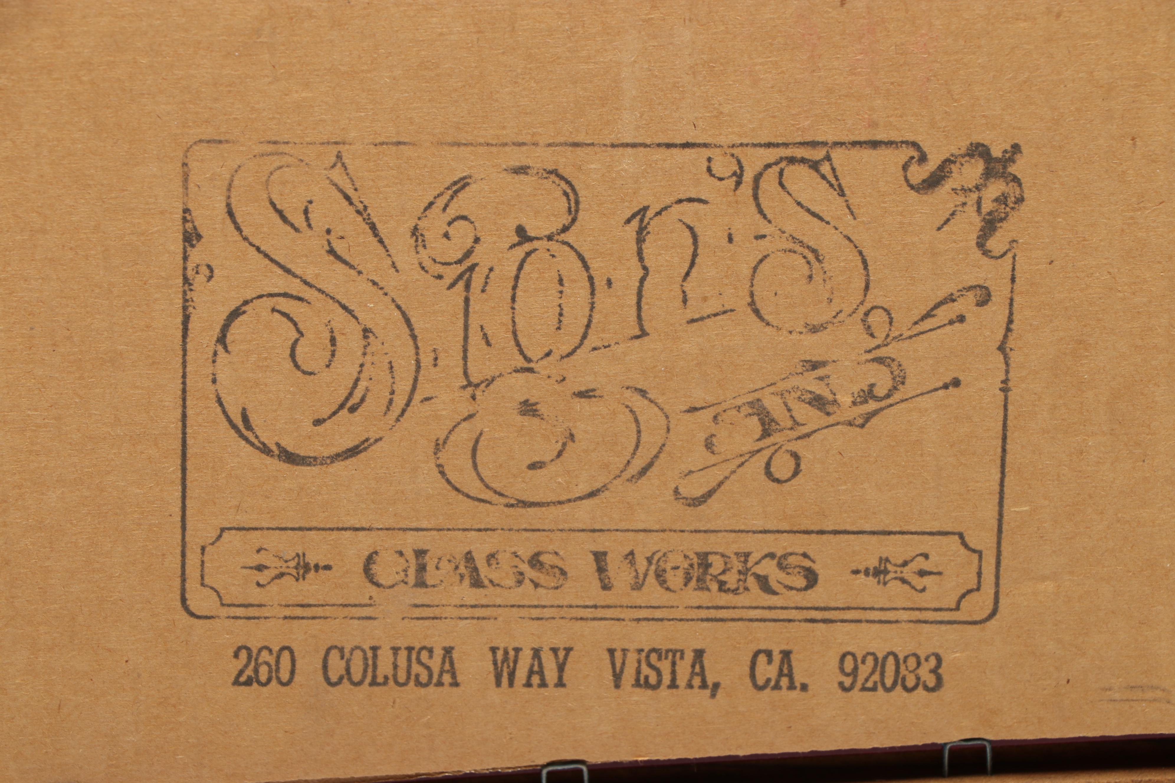 Framed Cincinnati Reds Printed Glass Plaque