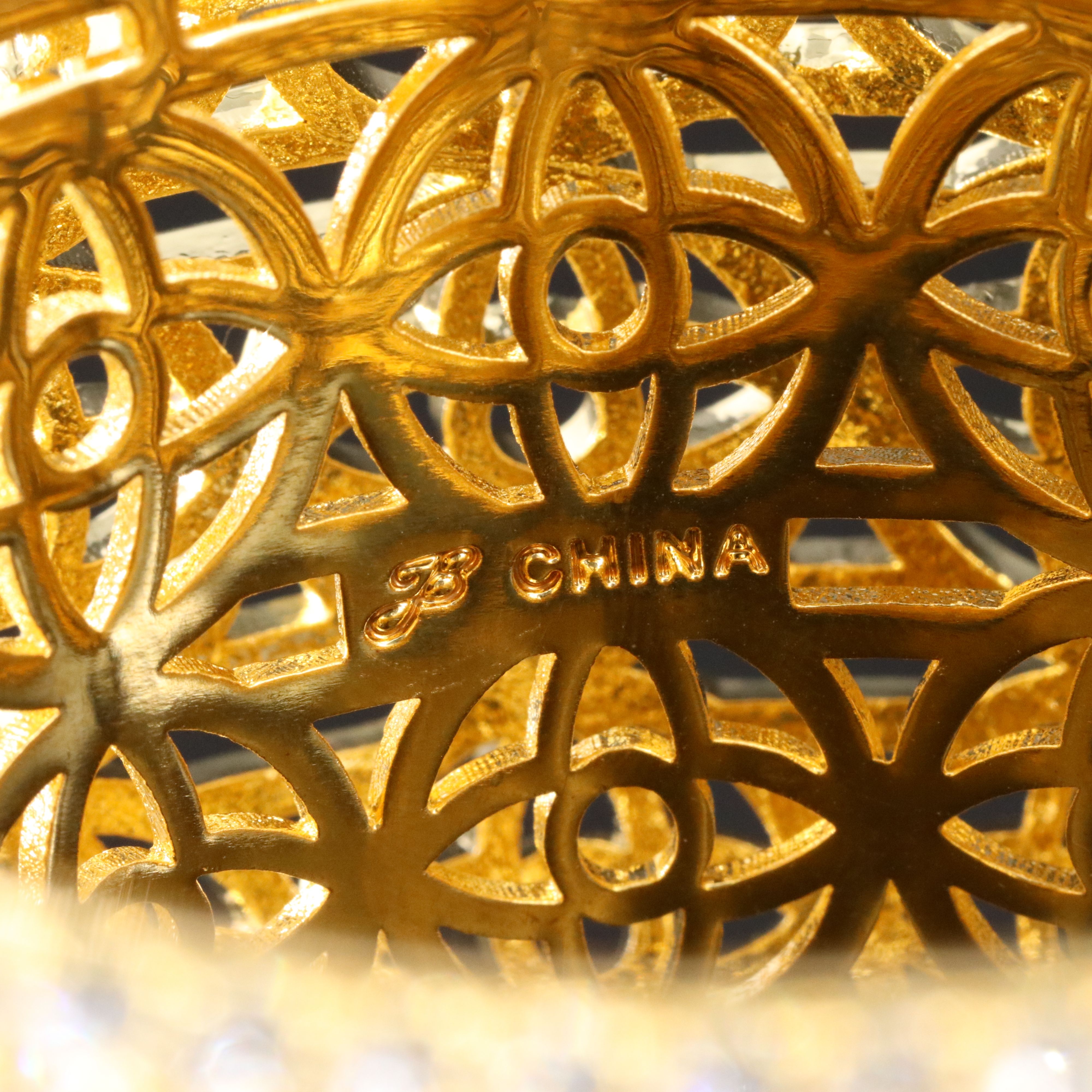 Striped and Rhinestone Bangles