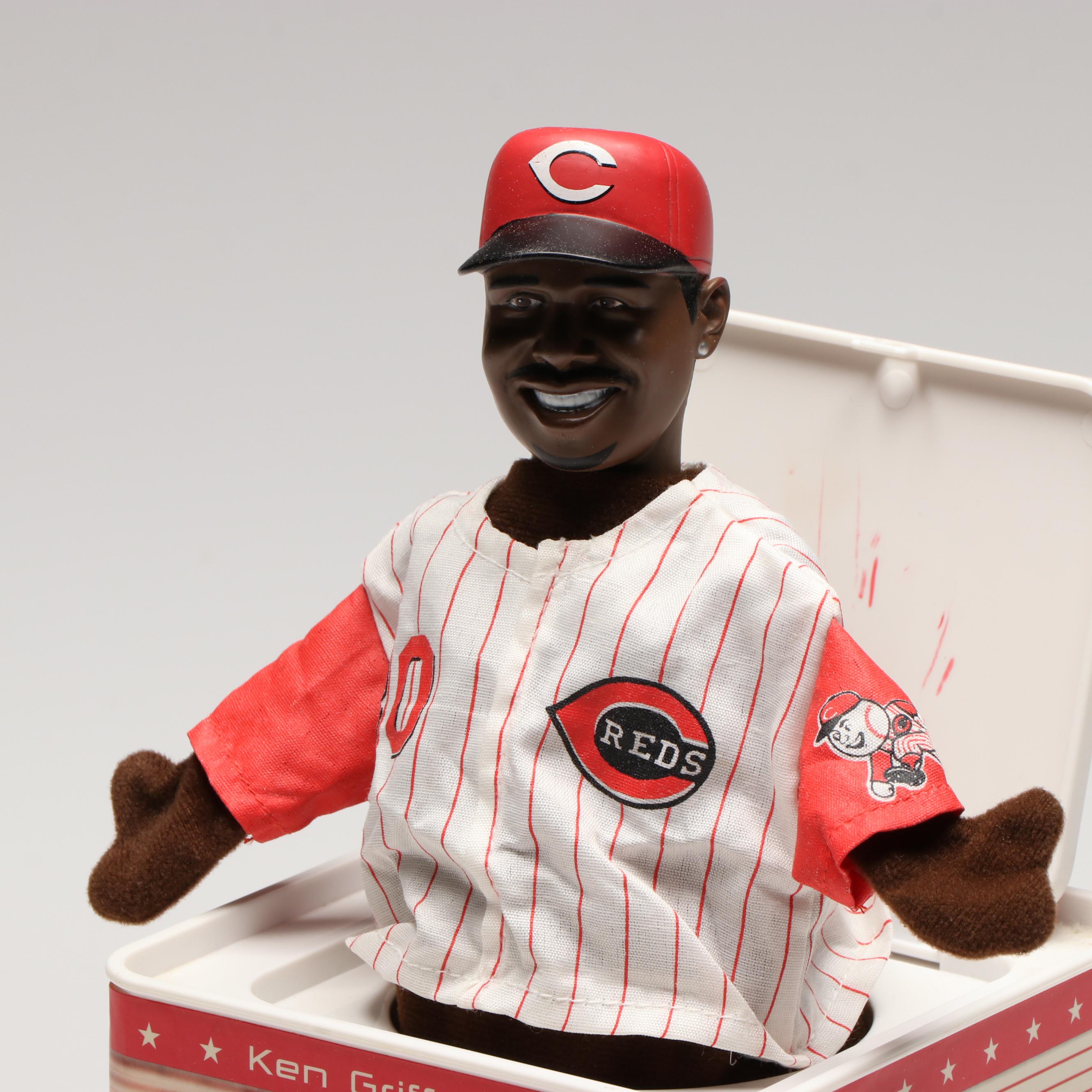 Upper Deck Collectibles and Cincinnati Reds "Ken Griffey, Jr." Jack-in-the-Box