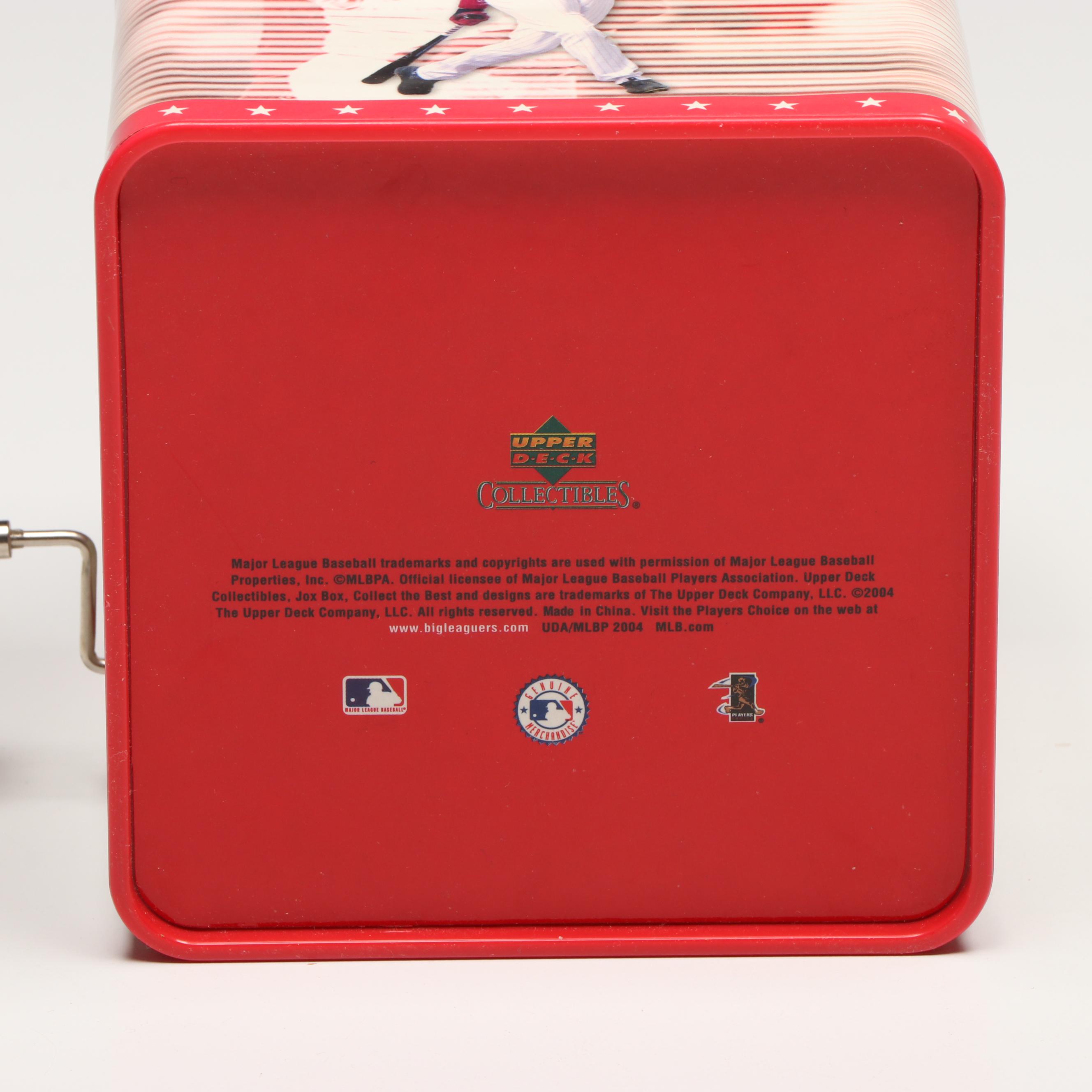 Upper Deck Collectibles and Cincinnati Reds "Ken Griffey, Jr." Jack-in-the-Box