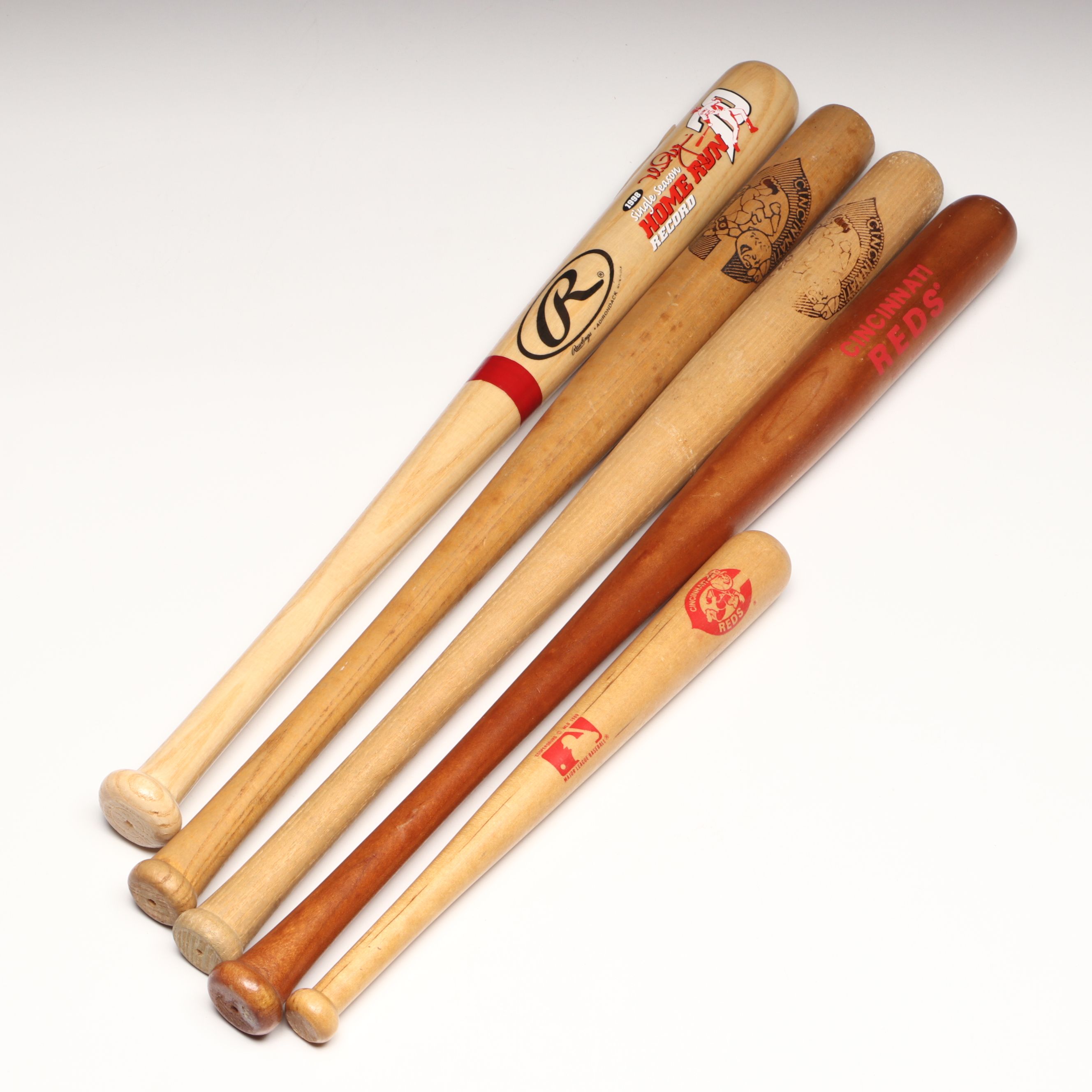 Cincinnati Reds, Mark McGwire and More Wood Souvenir Baseball Bats