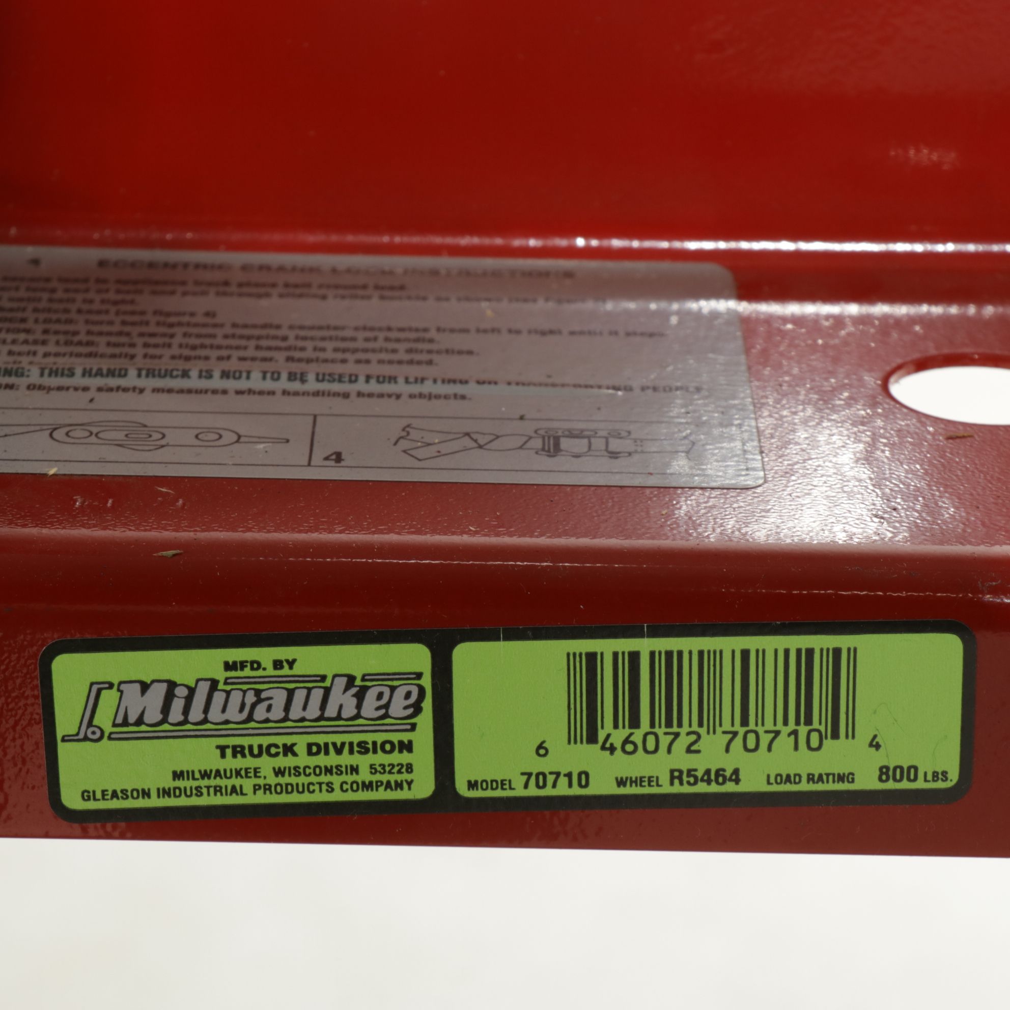 Milwaukee Appliance Hand Truck and Bench-Made Dolly