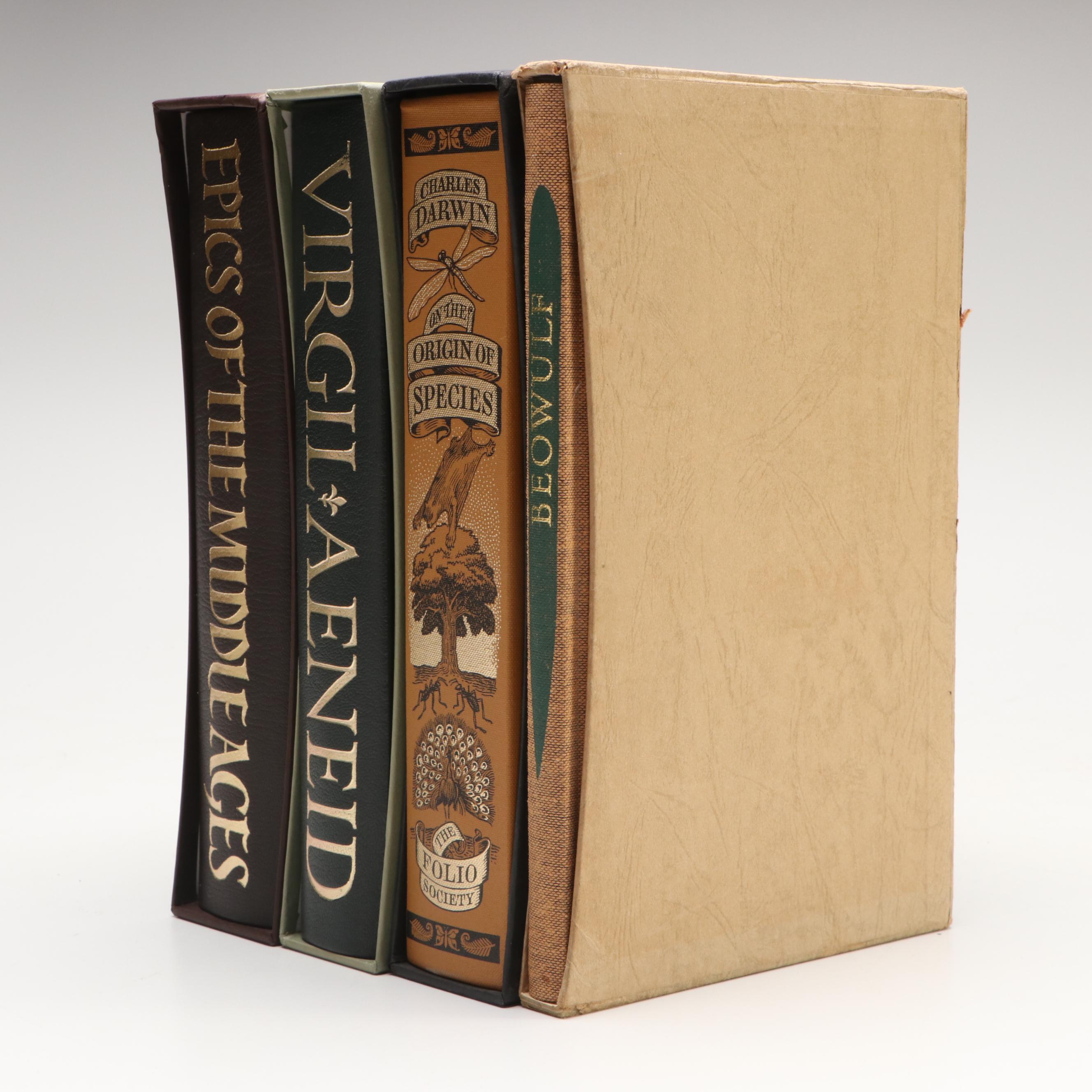 Folio Society "Epics of the Middle Ages" Edited by Richard Barber and More Books