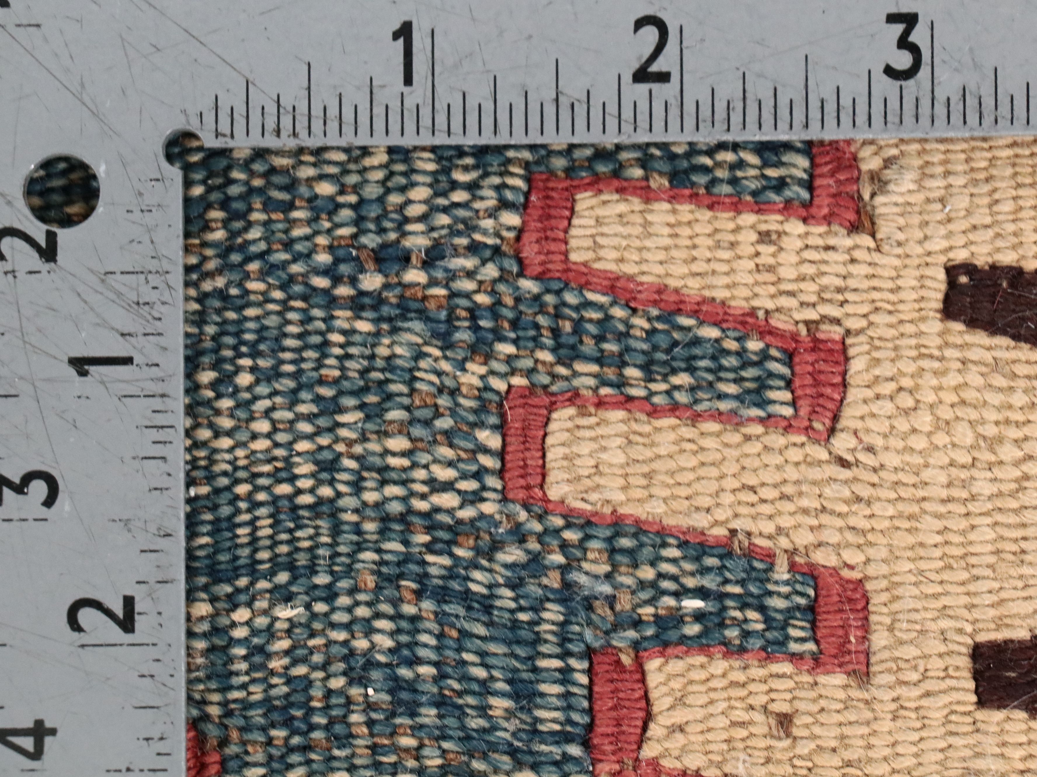 3'10 x 15'11 Handwoven Turkish Kilim Long Rug