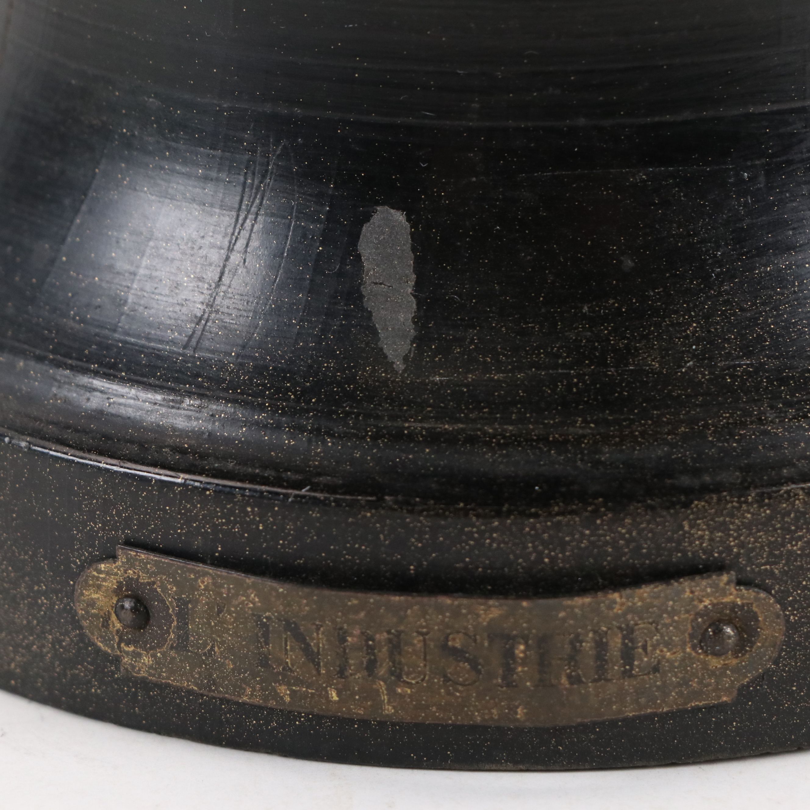 Gilt Spelter Figural Sculpture "L'Industrie"