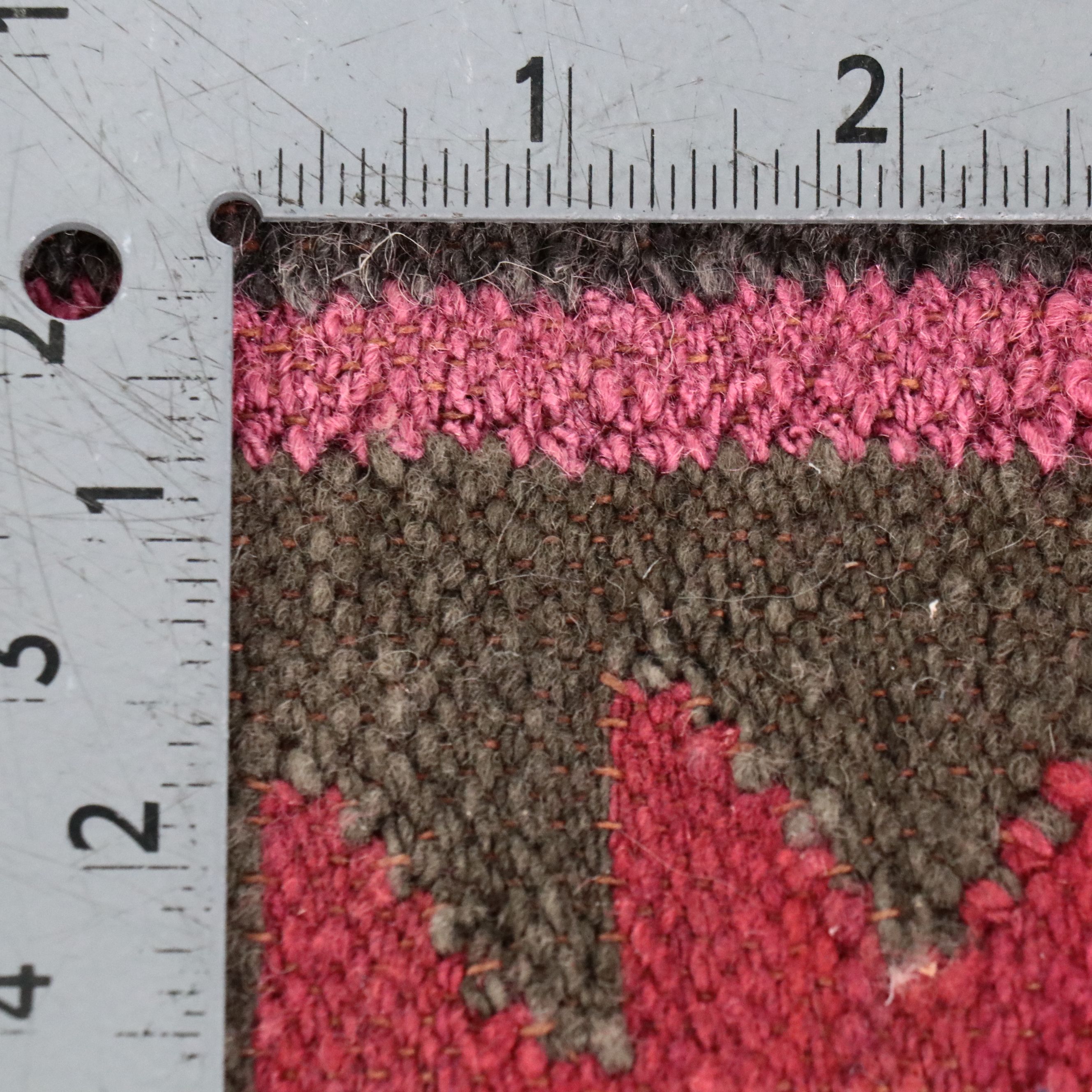 5'6 x 7'2 Handwoven Andean Grid Pictorial Area Rug