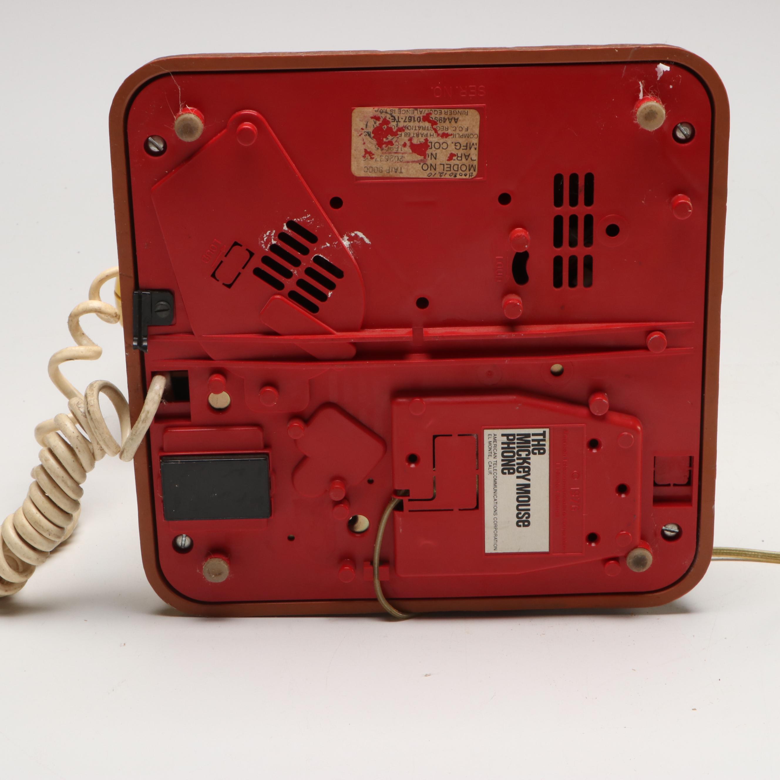 American Telecommunications Corp. The Mickey Mouse Phone, 1976