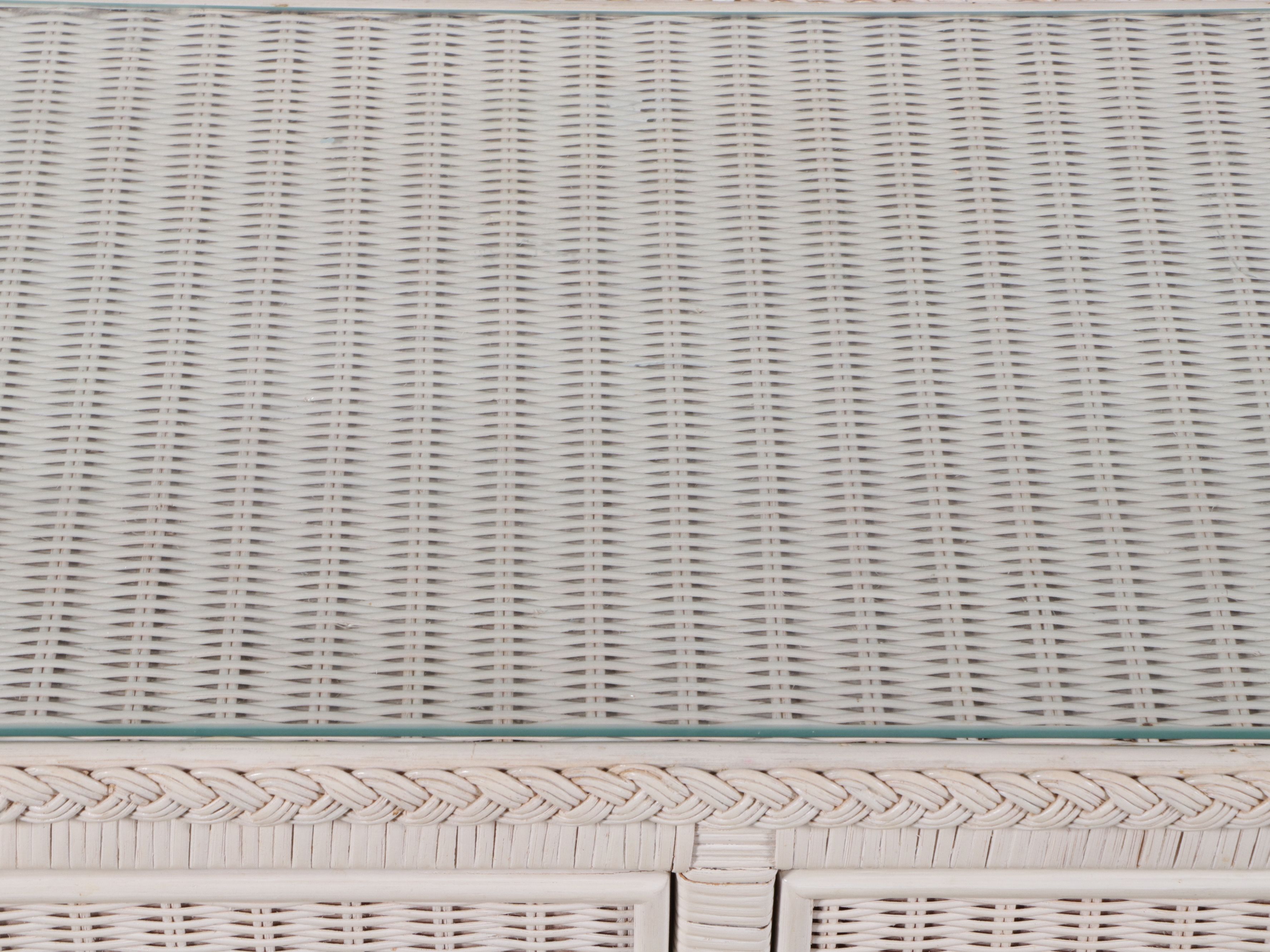 Royalty by Cebu Painted Wicker Dresser