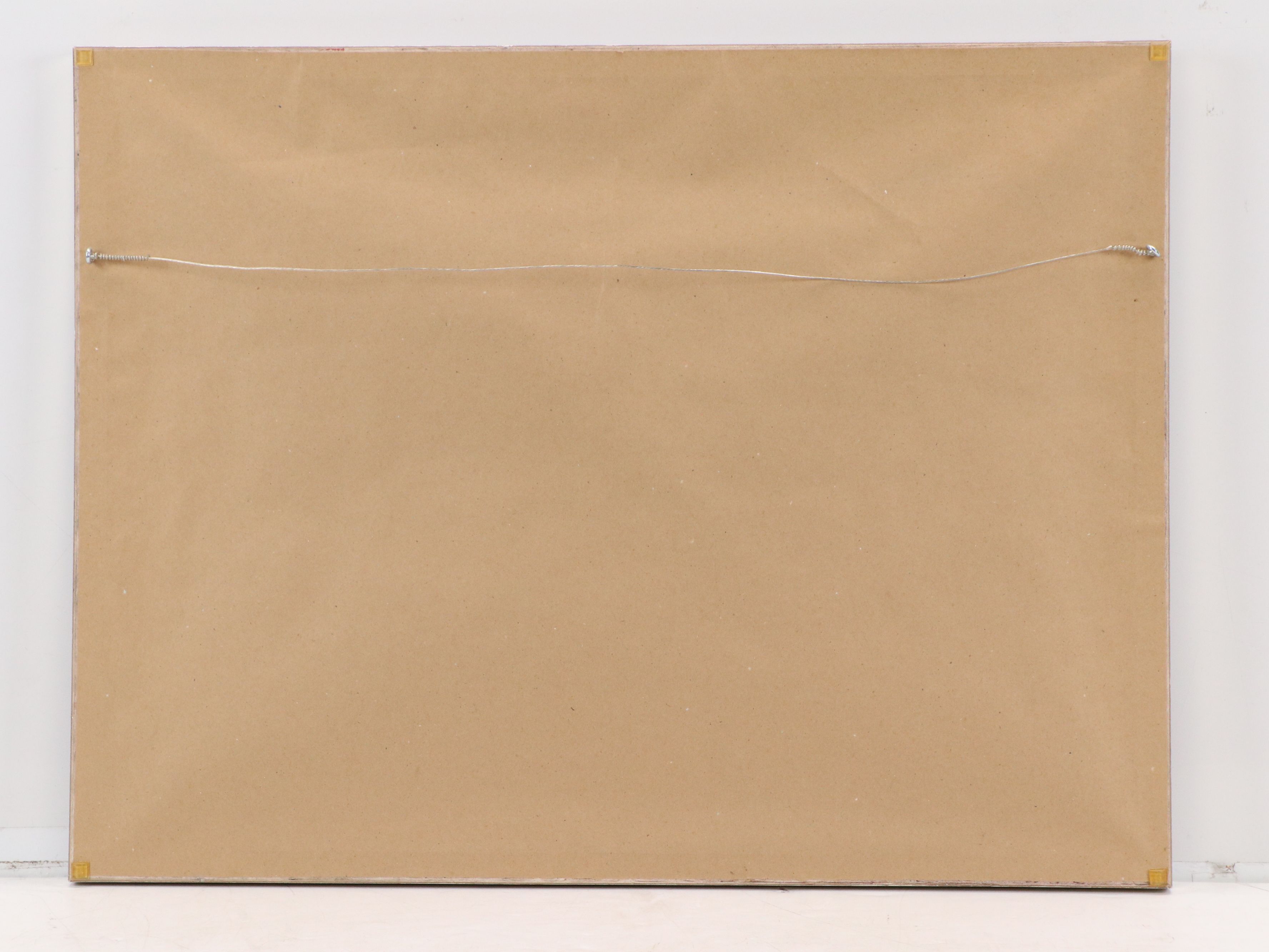 Floral Still Life Embossed Metal Panel, 2003