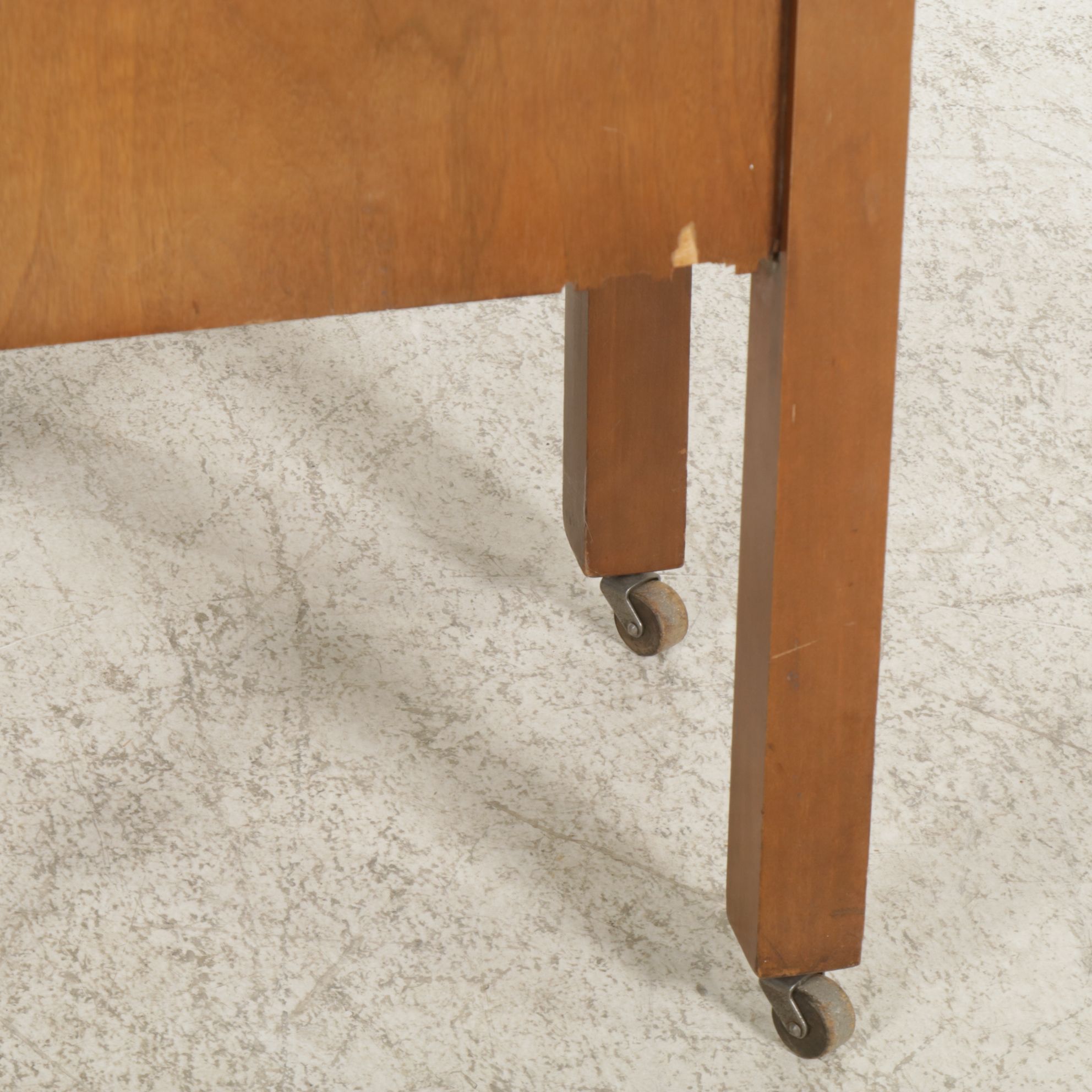 Victorian Mahogany Vanity Desk and Mirror, Early 20th Century