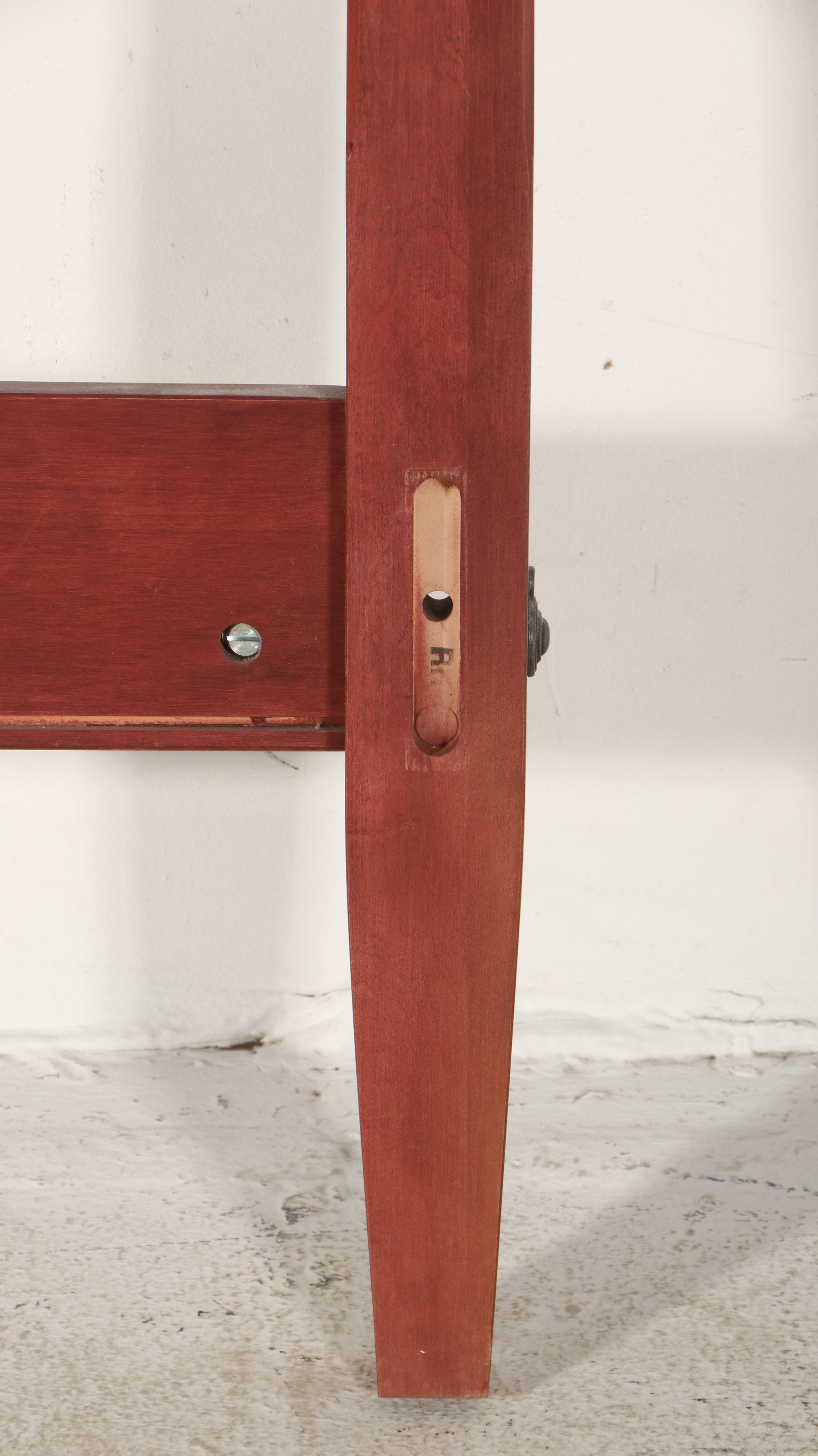 Ethan Allen Shaker Style Cherry Canopy Bed Frame