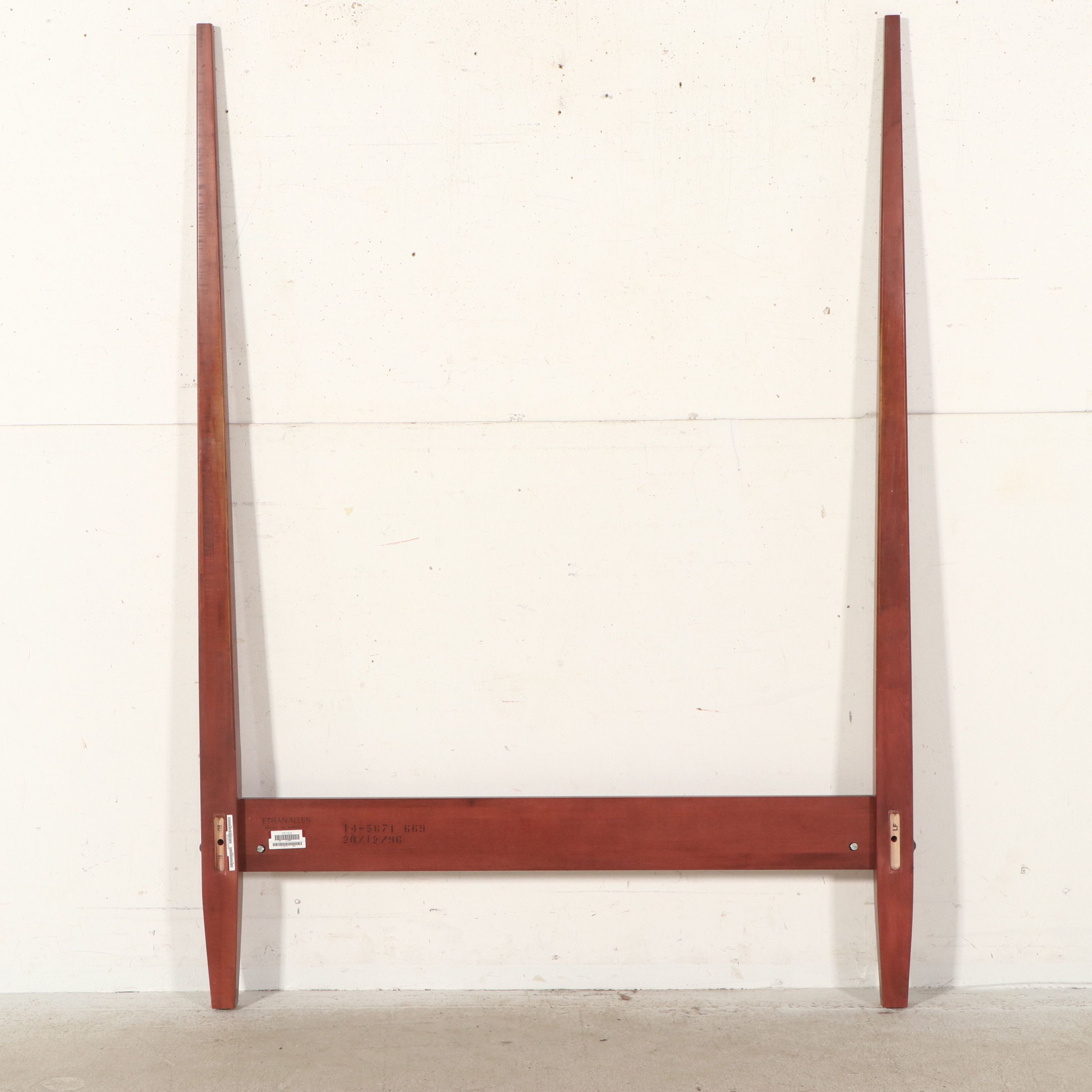 Ethan Allen Shaker Style Cherry Canopy Bed Frame