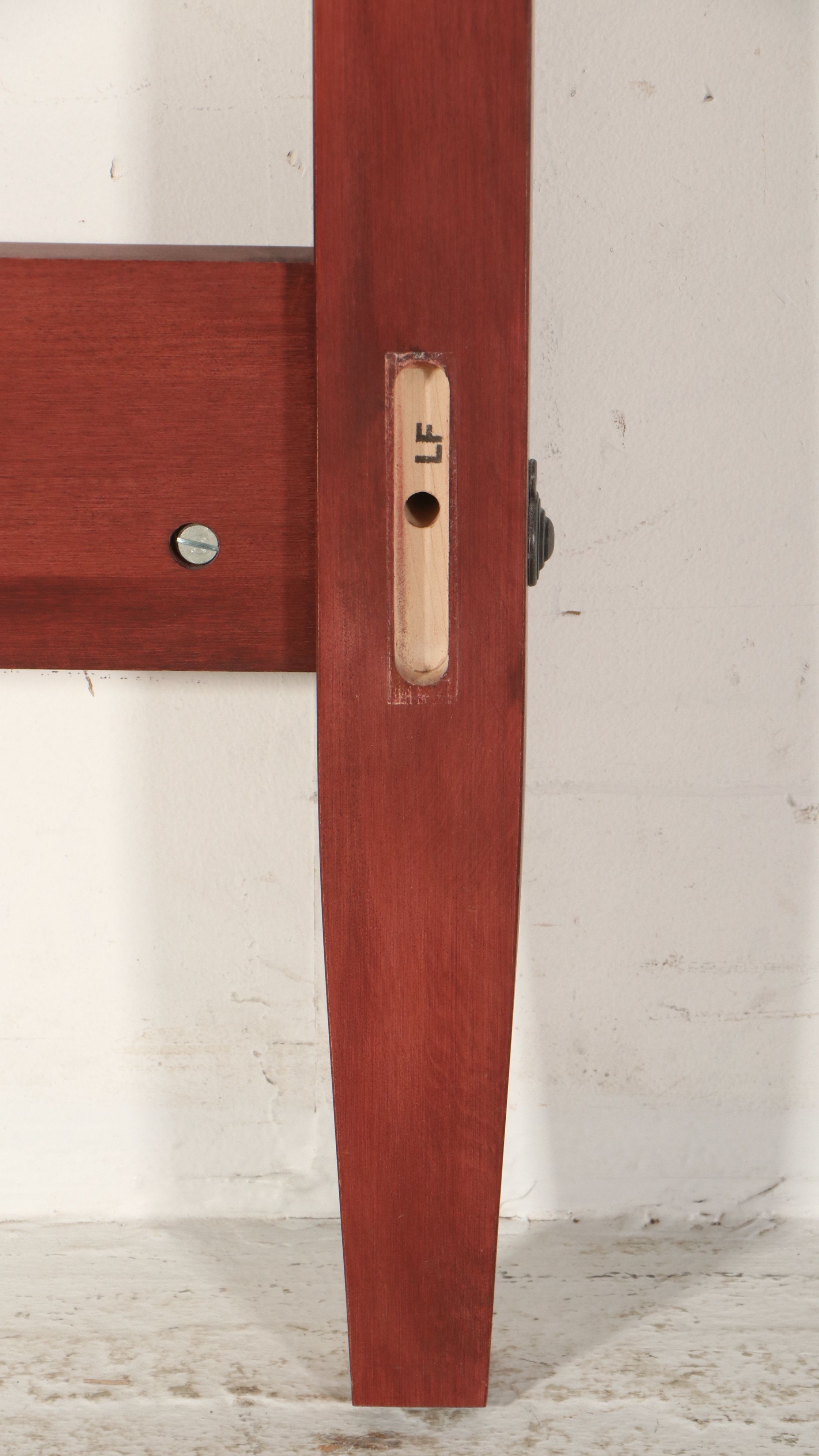 Ethan Allen Shaker Style Cherry Canopy Bed Frame