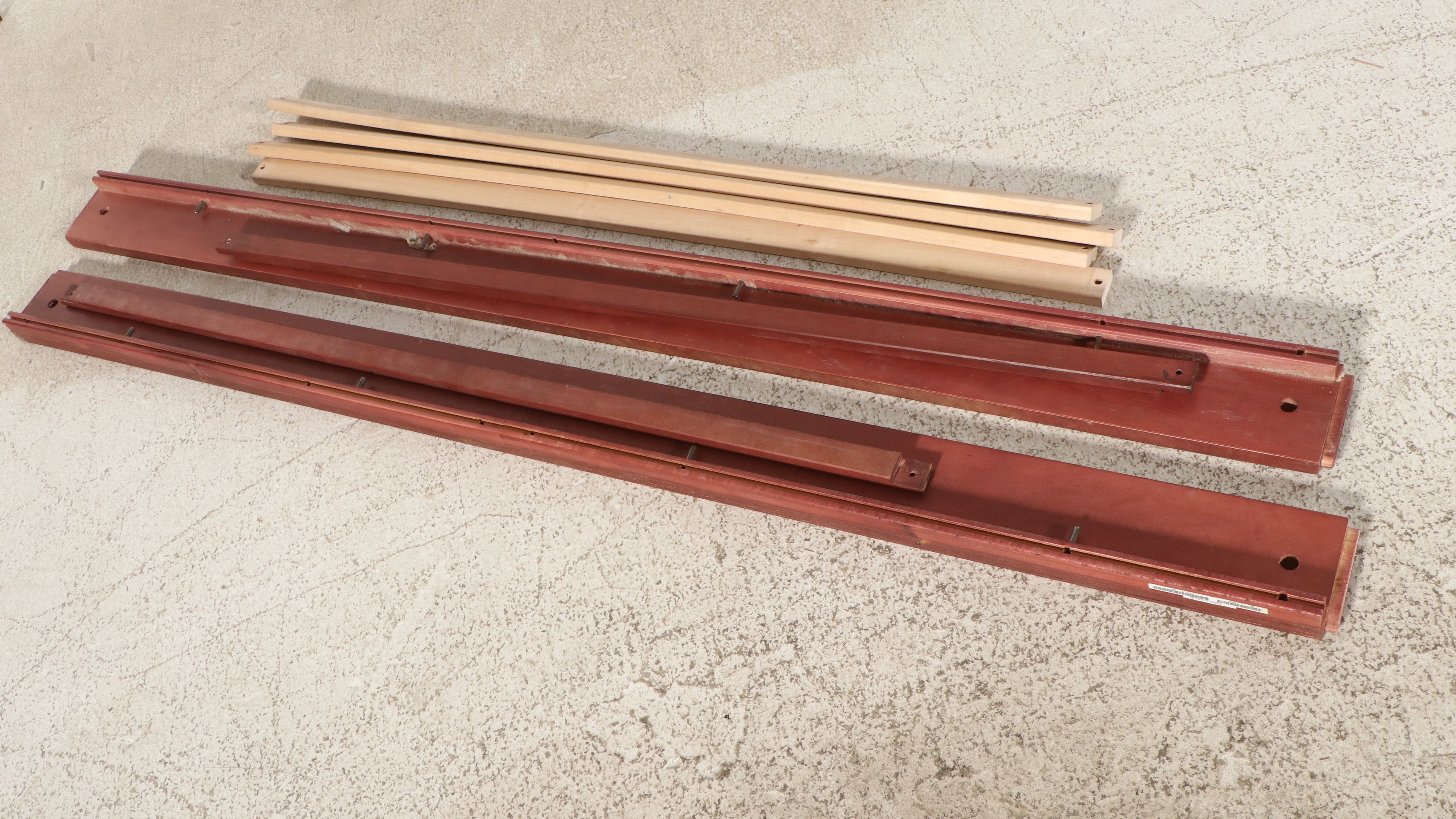 Ethan Allen Shaker Style Cherry Canopy Bed Frame