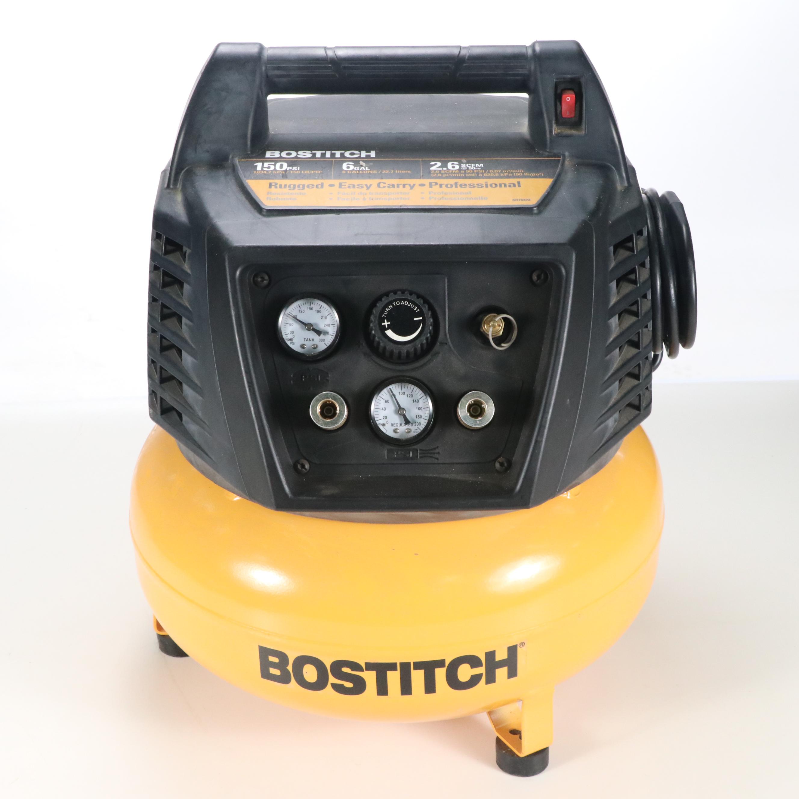Bostitch Compressor with Nail Guns and Accessories