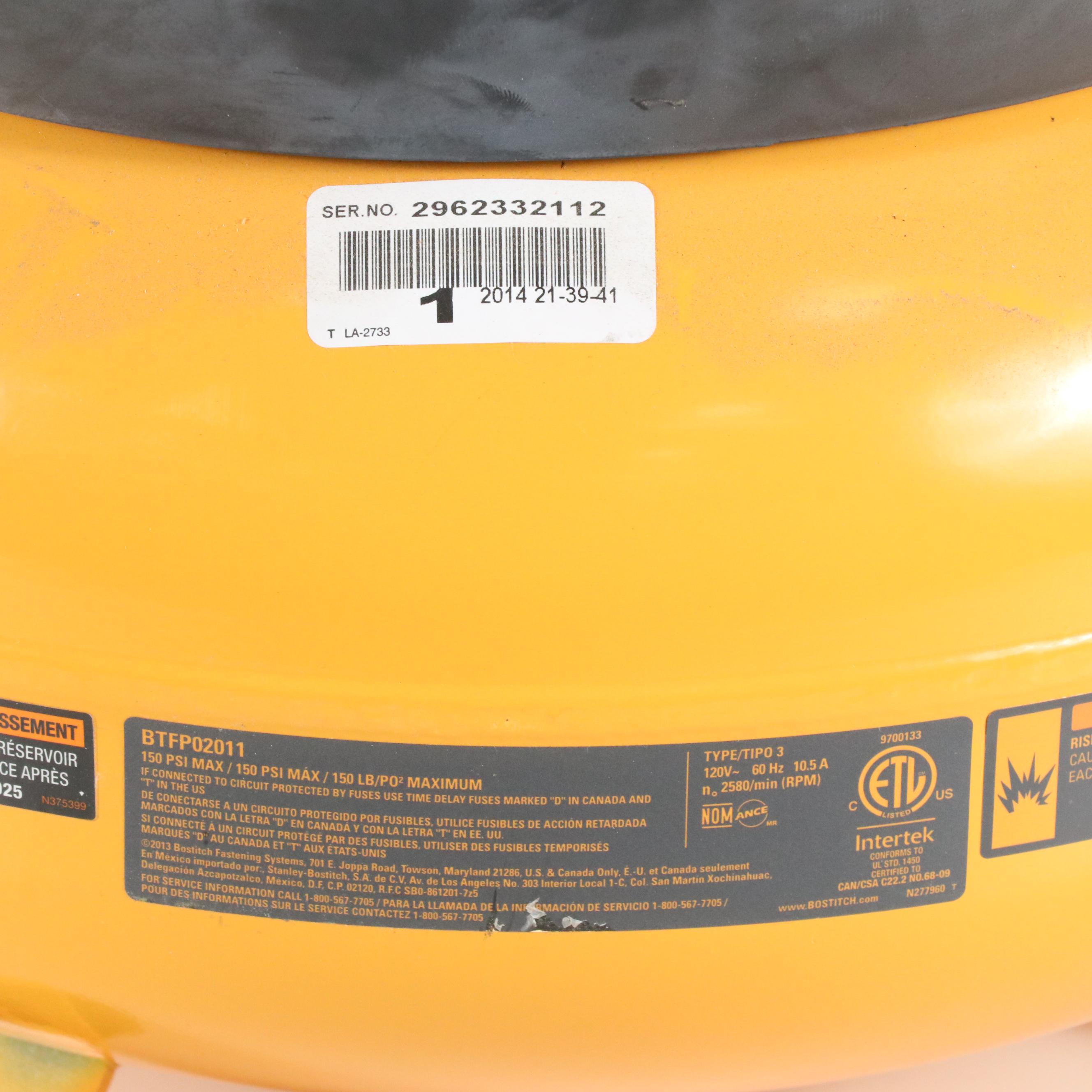 Bostitch Compressor with Nail Guns and Accessories