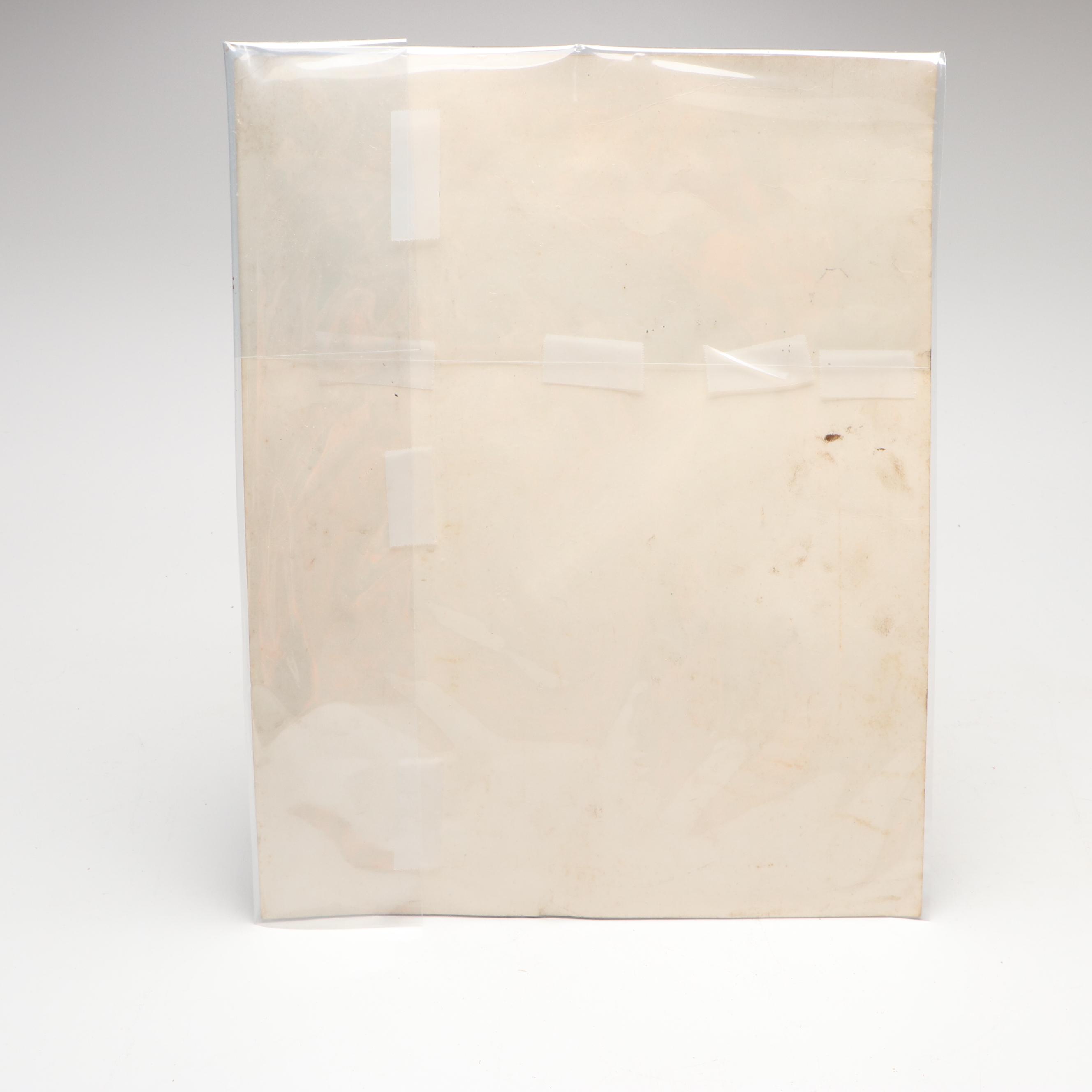 Halftone of Burleigh Grimes