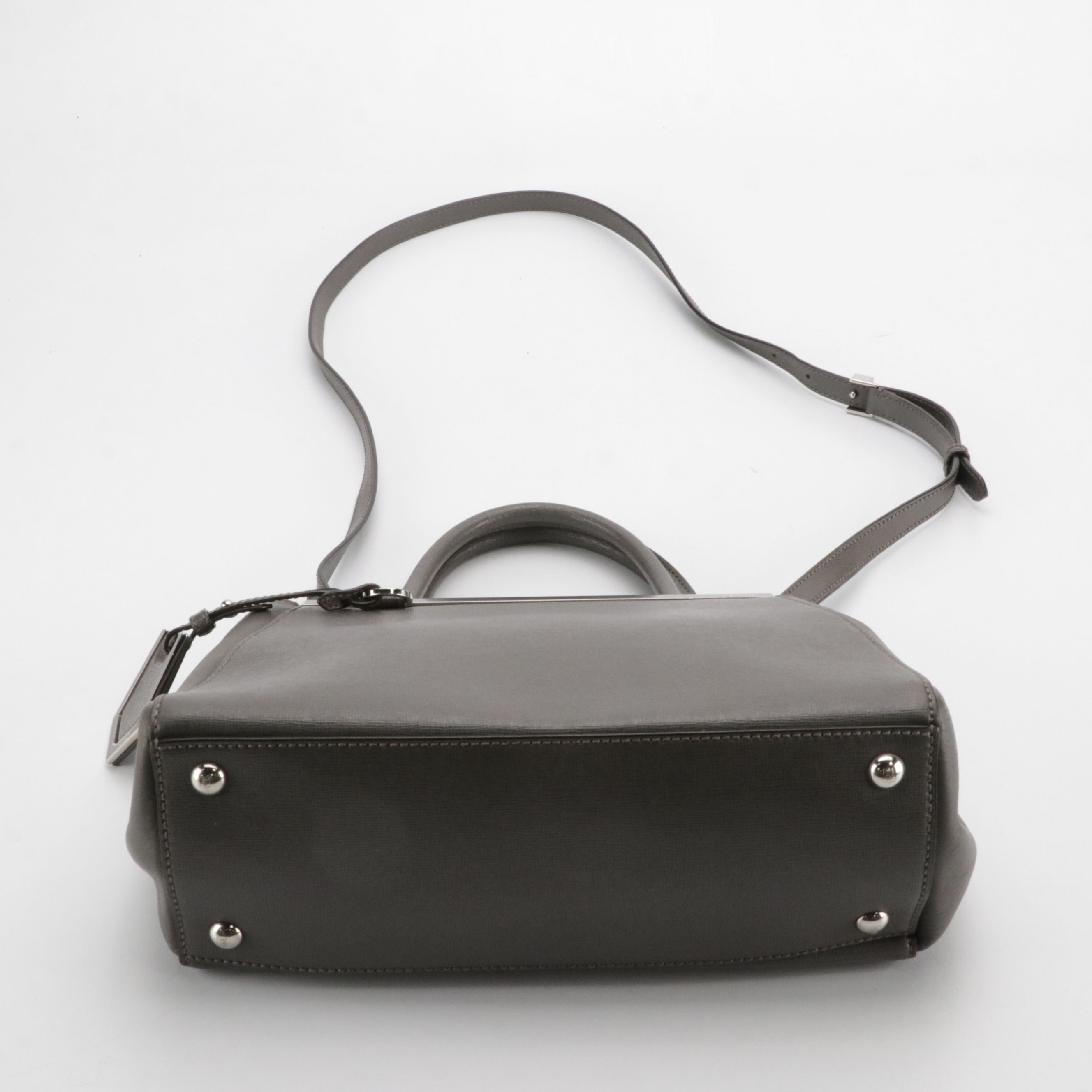 Fendi Vitello Leather Petite 2Jours Two-Way Tote Bag