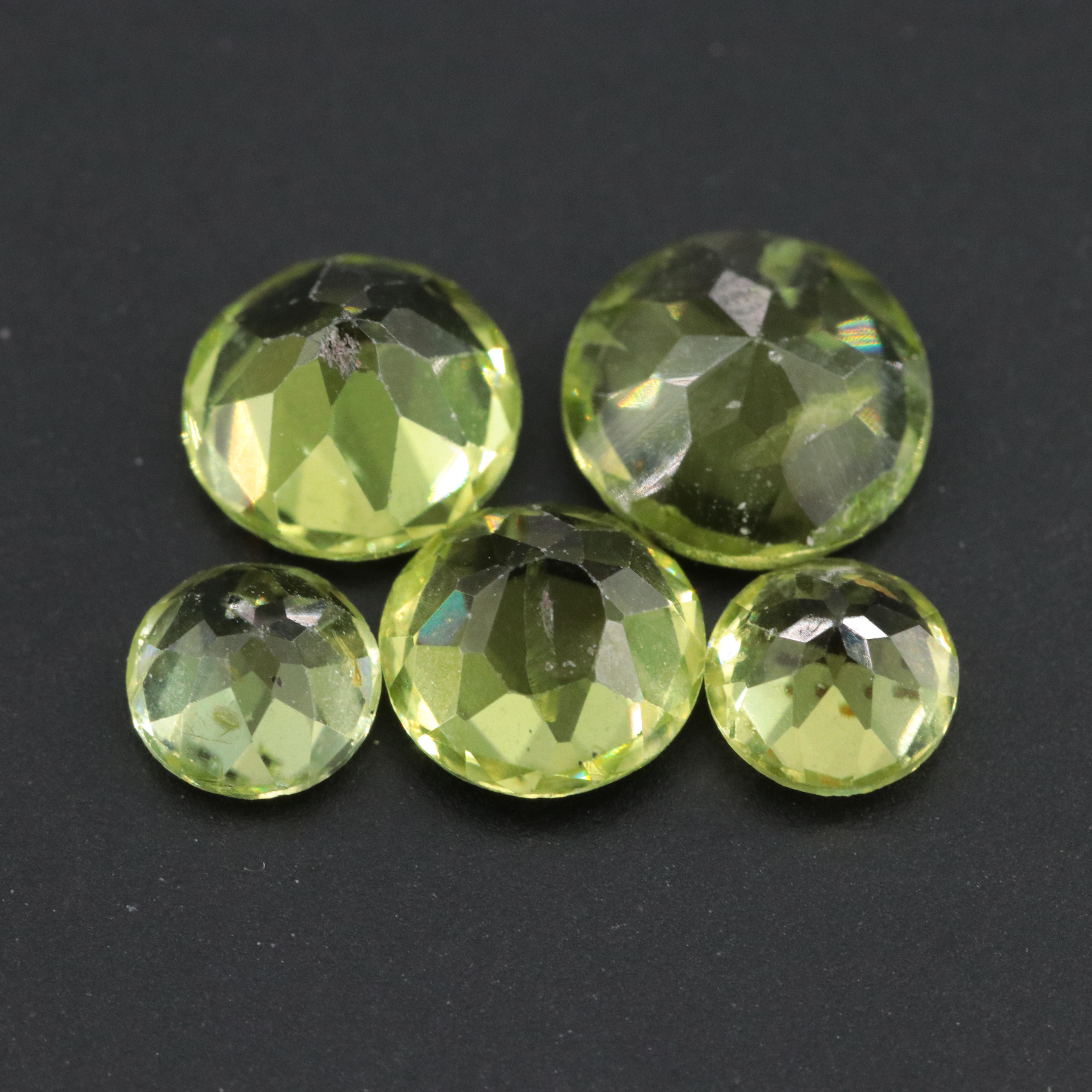 Loose 3.72 CTW Peridot Lot