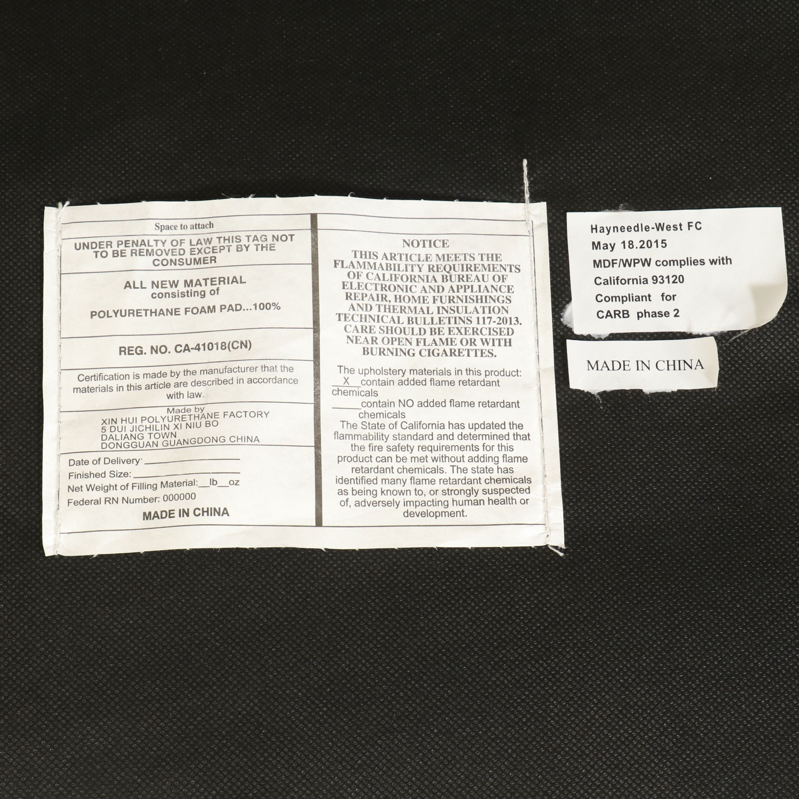 Contemporary Nailhead-Trimmed Faux Leather Ottoman with Storage