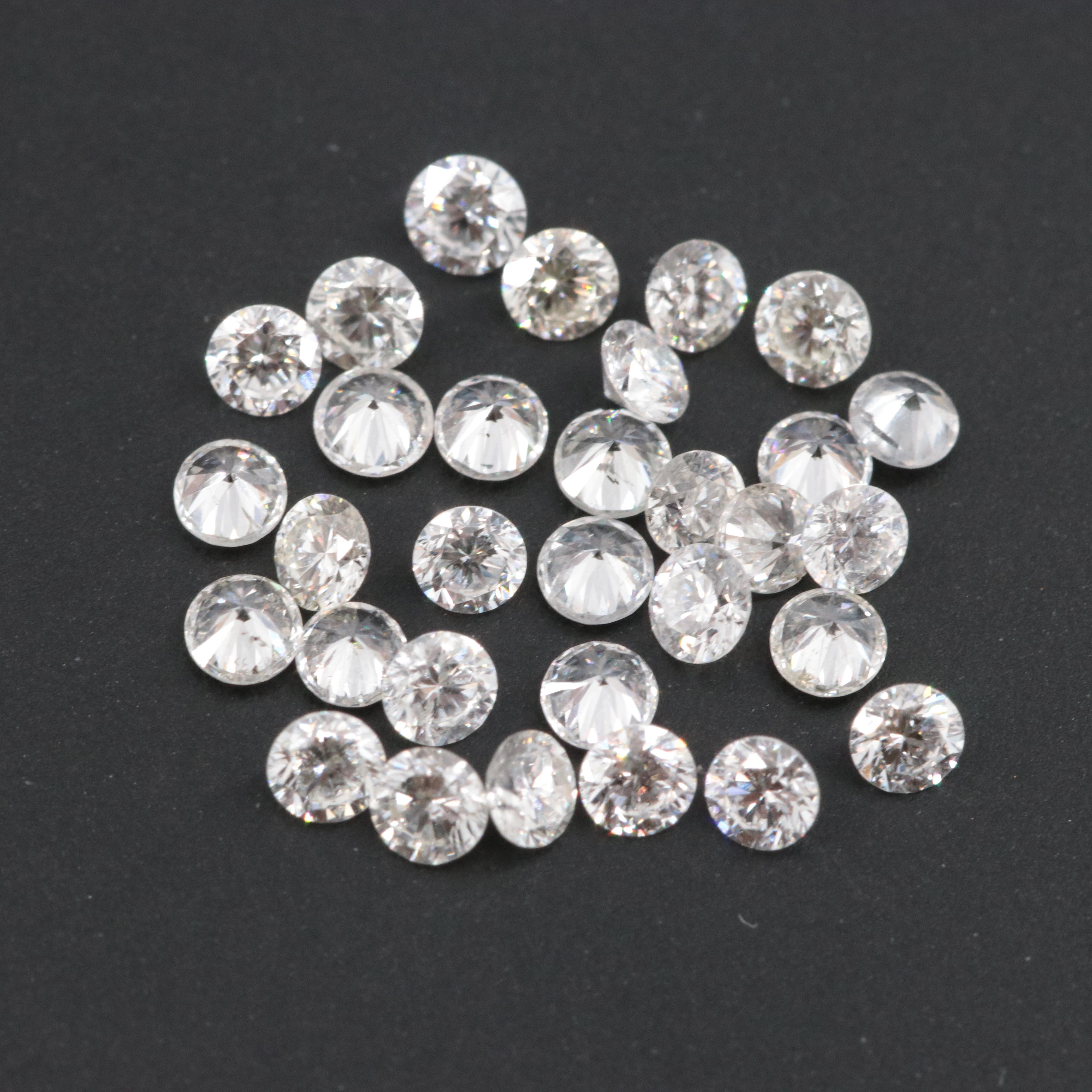 Loose 0.98 CTW Lab Grown Diamond Lot