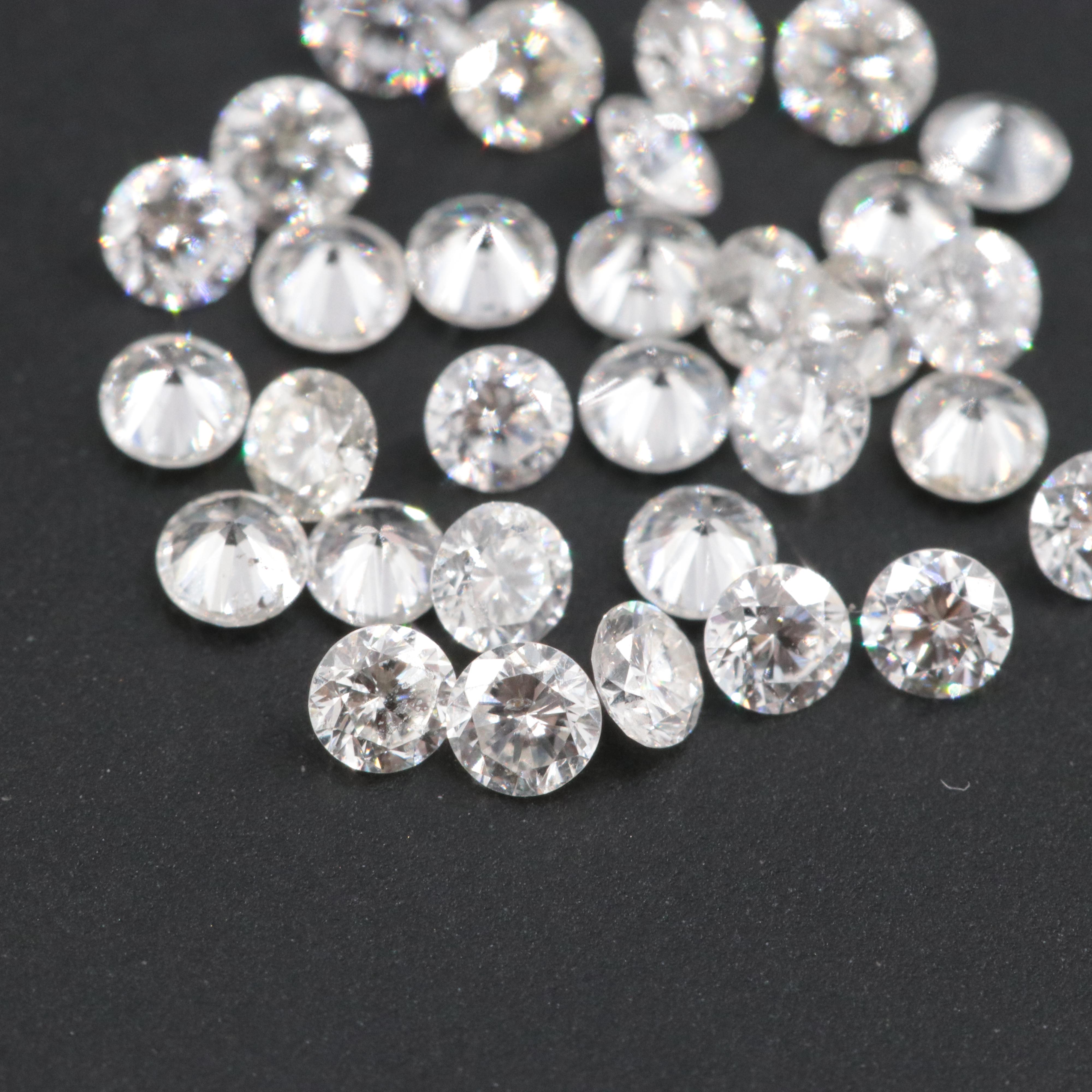 Loose 0.98 CTW Lab Grown Diamond Lot