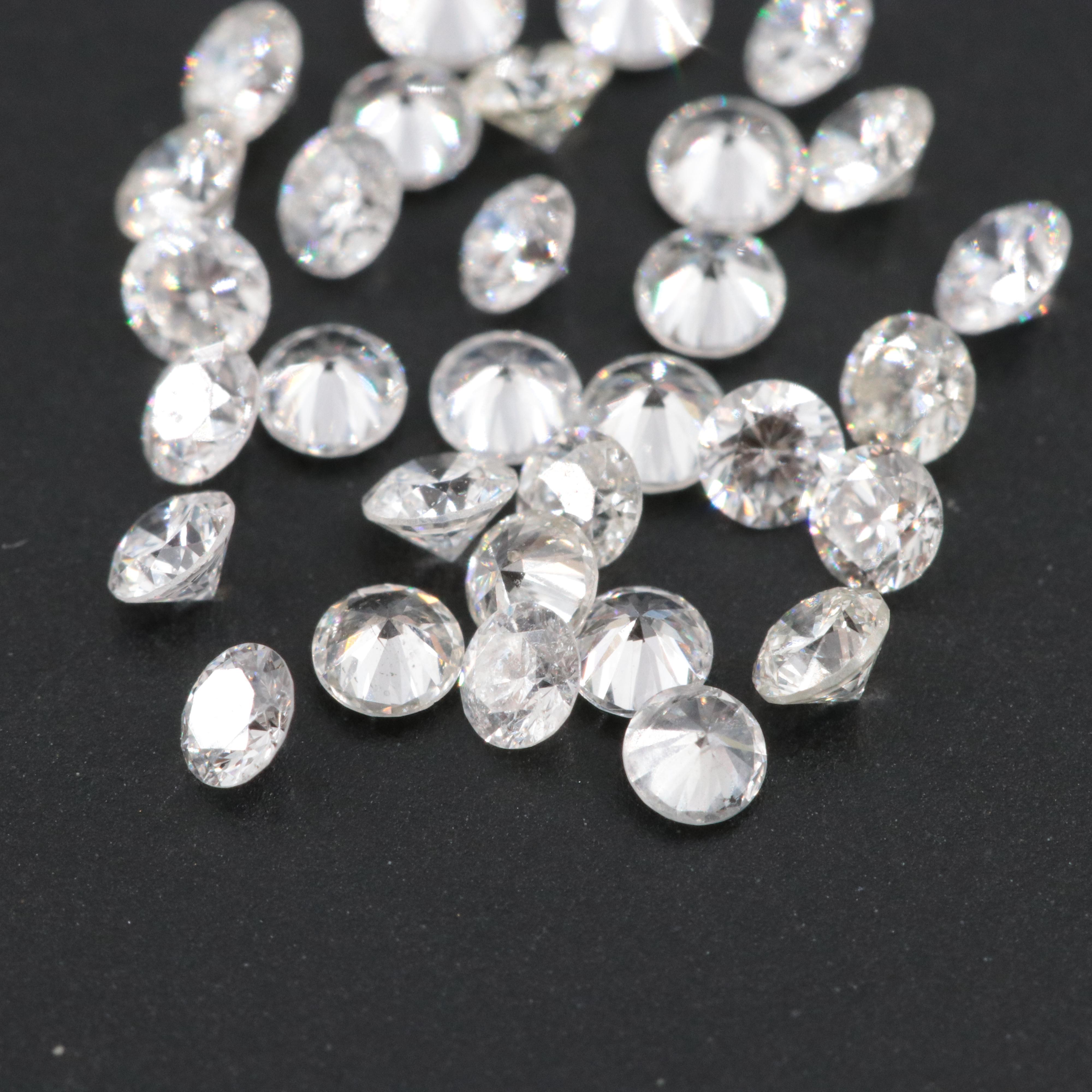 Loose 0.98 CTW Lab Grown Diamond Lot