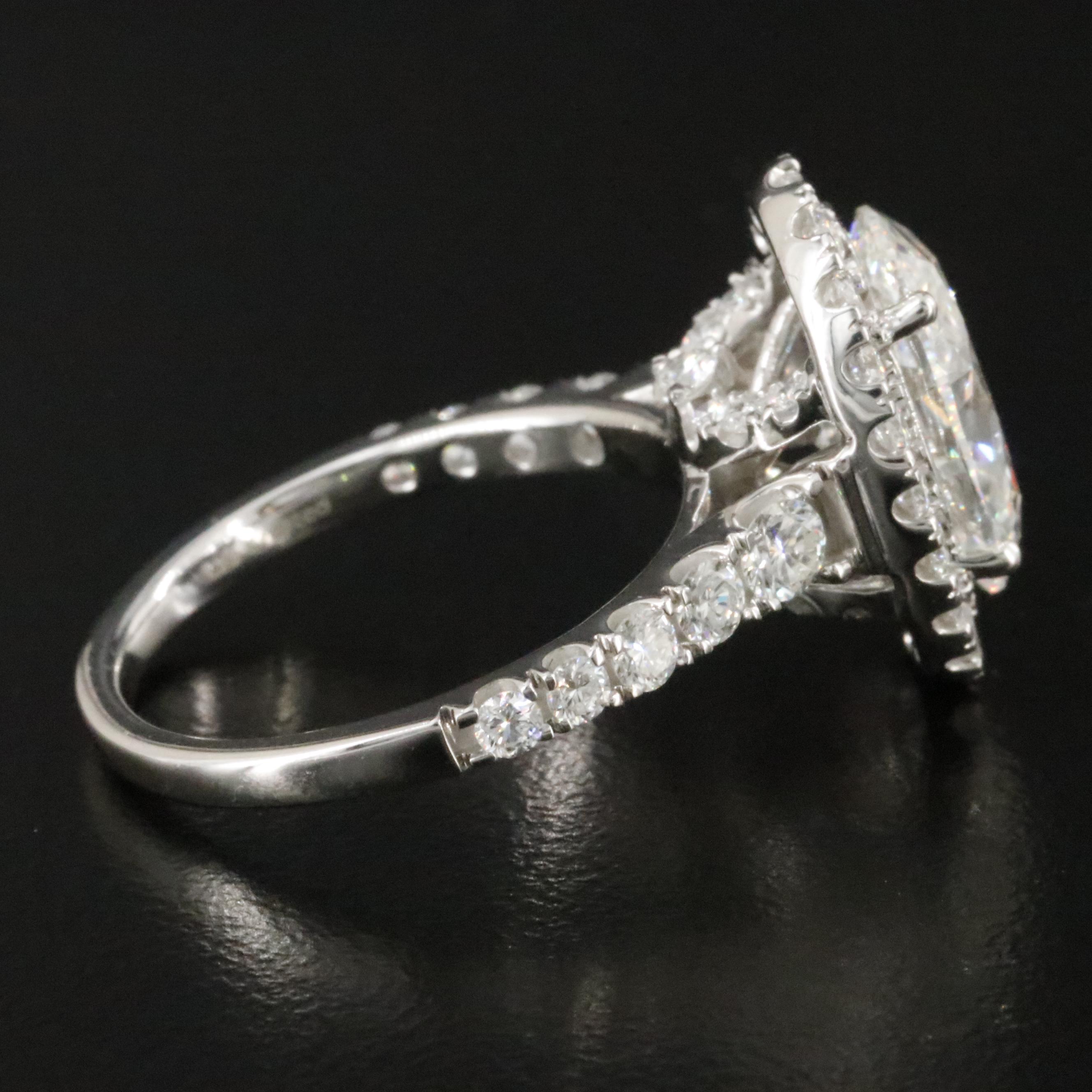 14K 4.80 CTW Lab Grown Diamond Ring