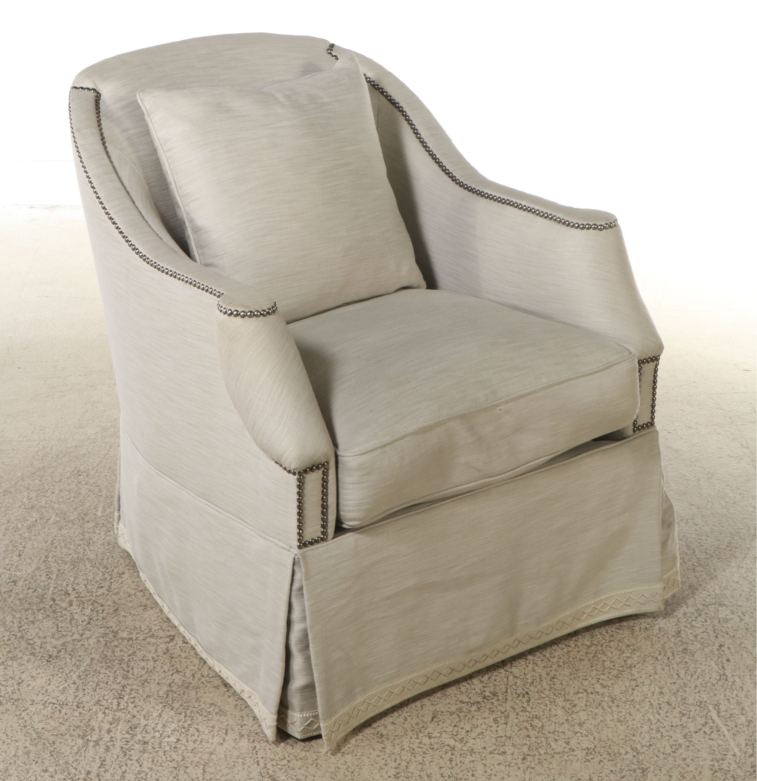 Pair of Hickory Chair Company Contemporary Club Chairs