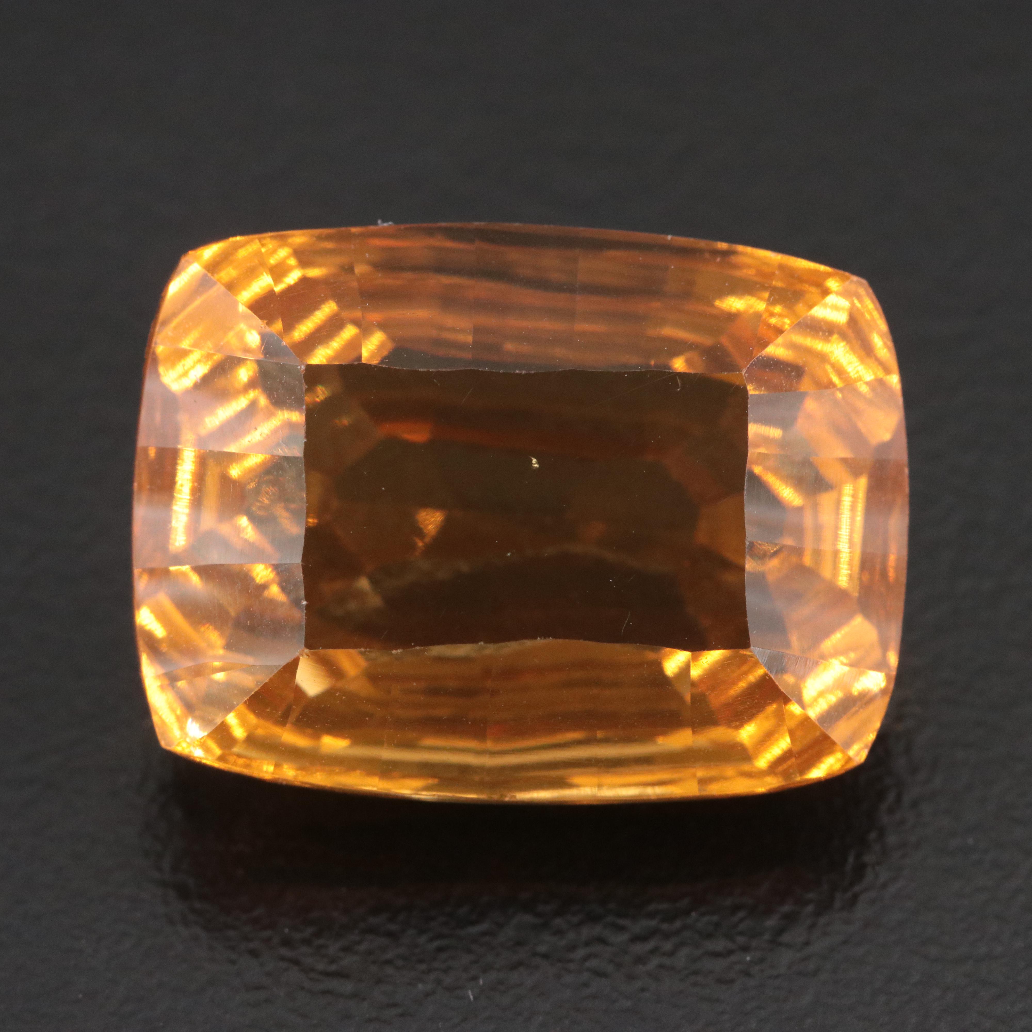 Loose 25.94 CT Citrine